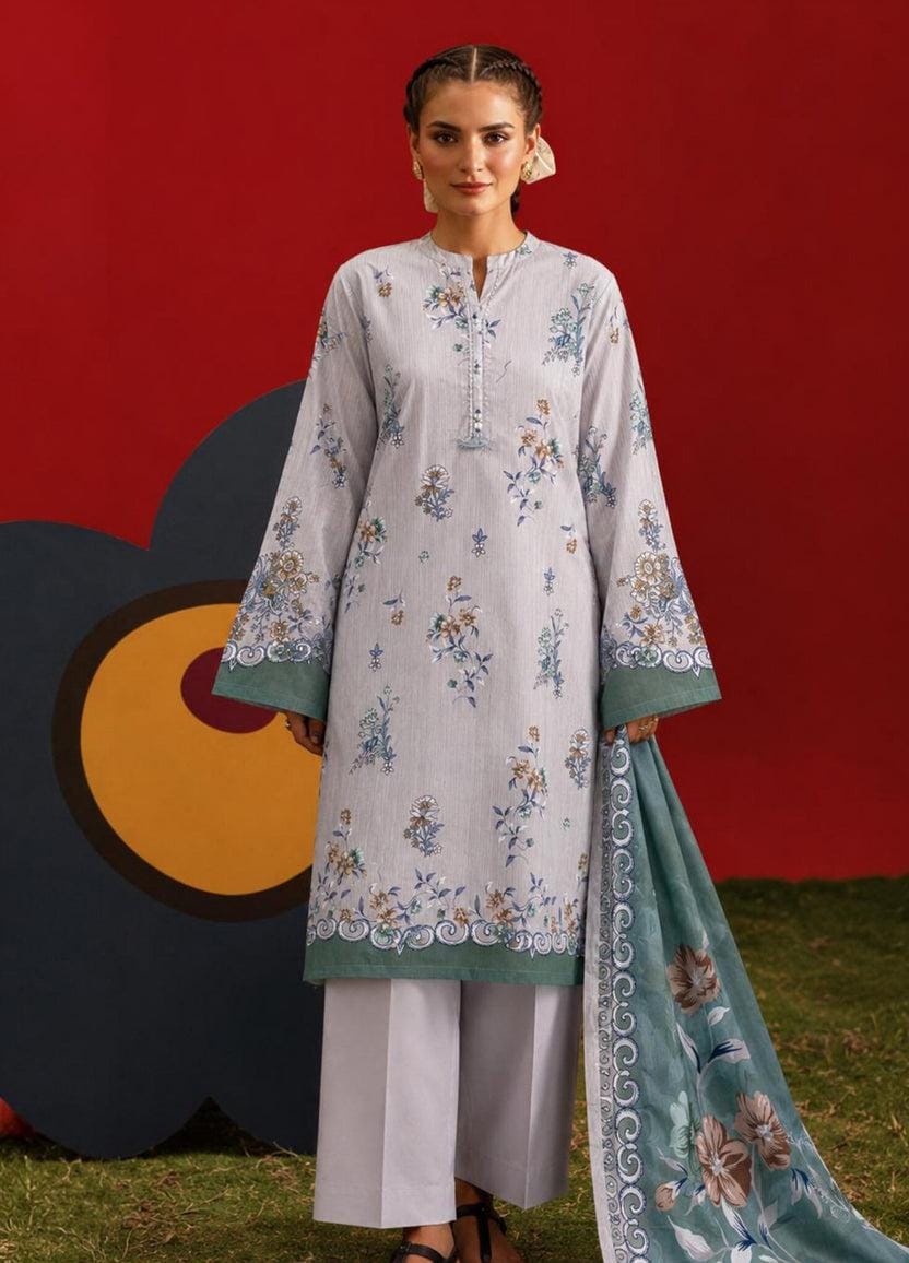 Sadabahar Ready To Wear Textured Lawn Printed Vol-14 3Piece Stitched Collection 2026 D#-02