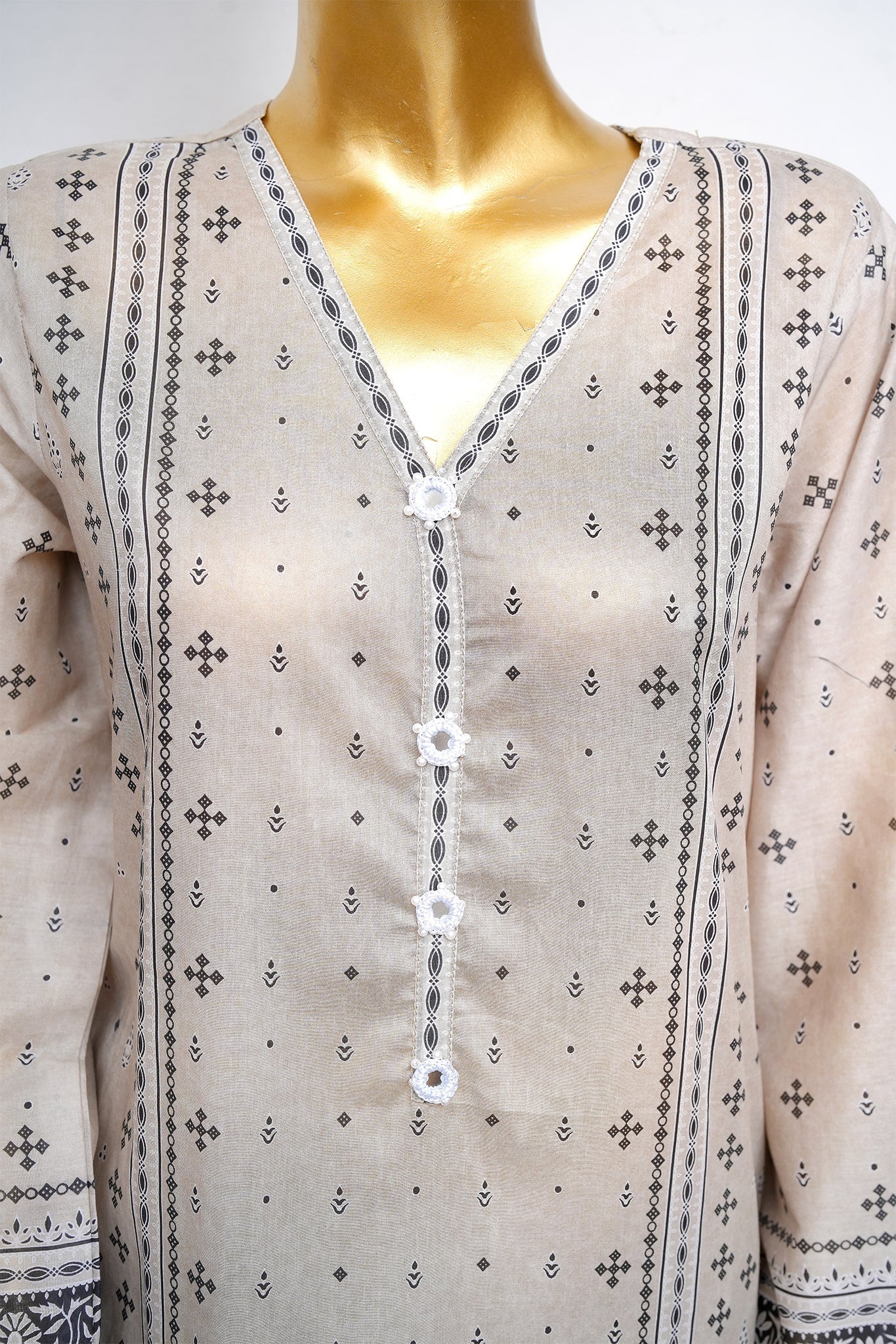 BIN SAEED Luxury Lawn Printed 3pcs Stitched Vol-30 3Piece Stitched COLLECTION 2026 D#-136