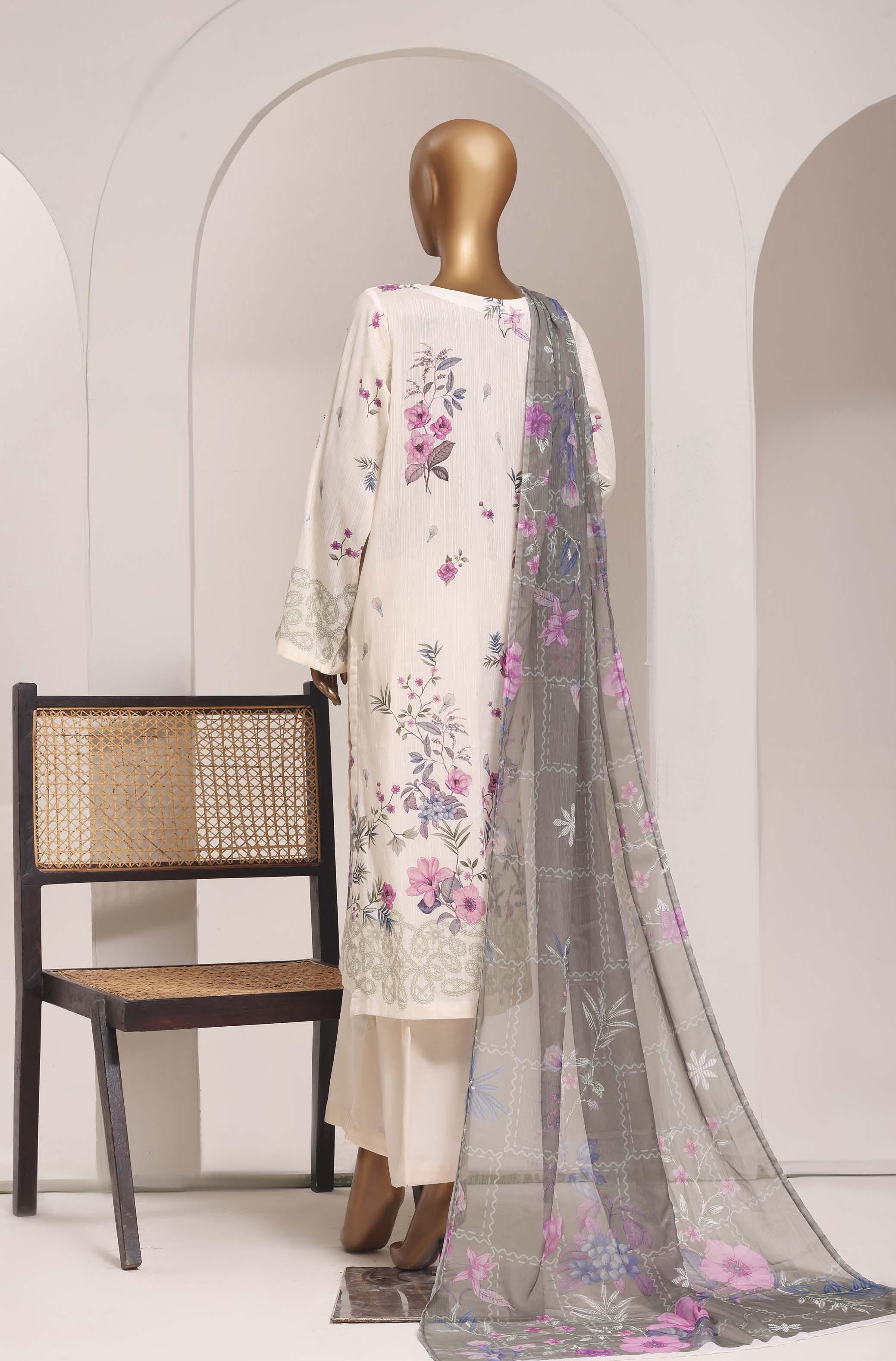 Sadabahar Lawn Printed Vol-12 3Piece Stitched Collection 2026 D#-03