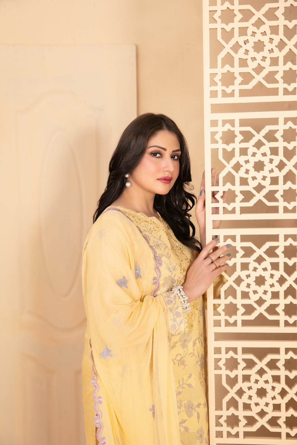 TAABIR BY TAWAKKAL LUXURY FESTIVAL 3PIECE STITCHED COLLECTION 2026 D#01