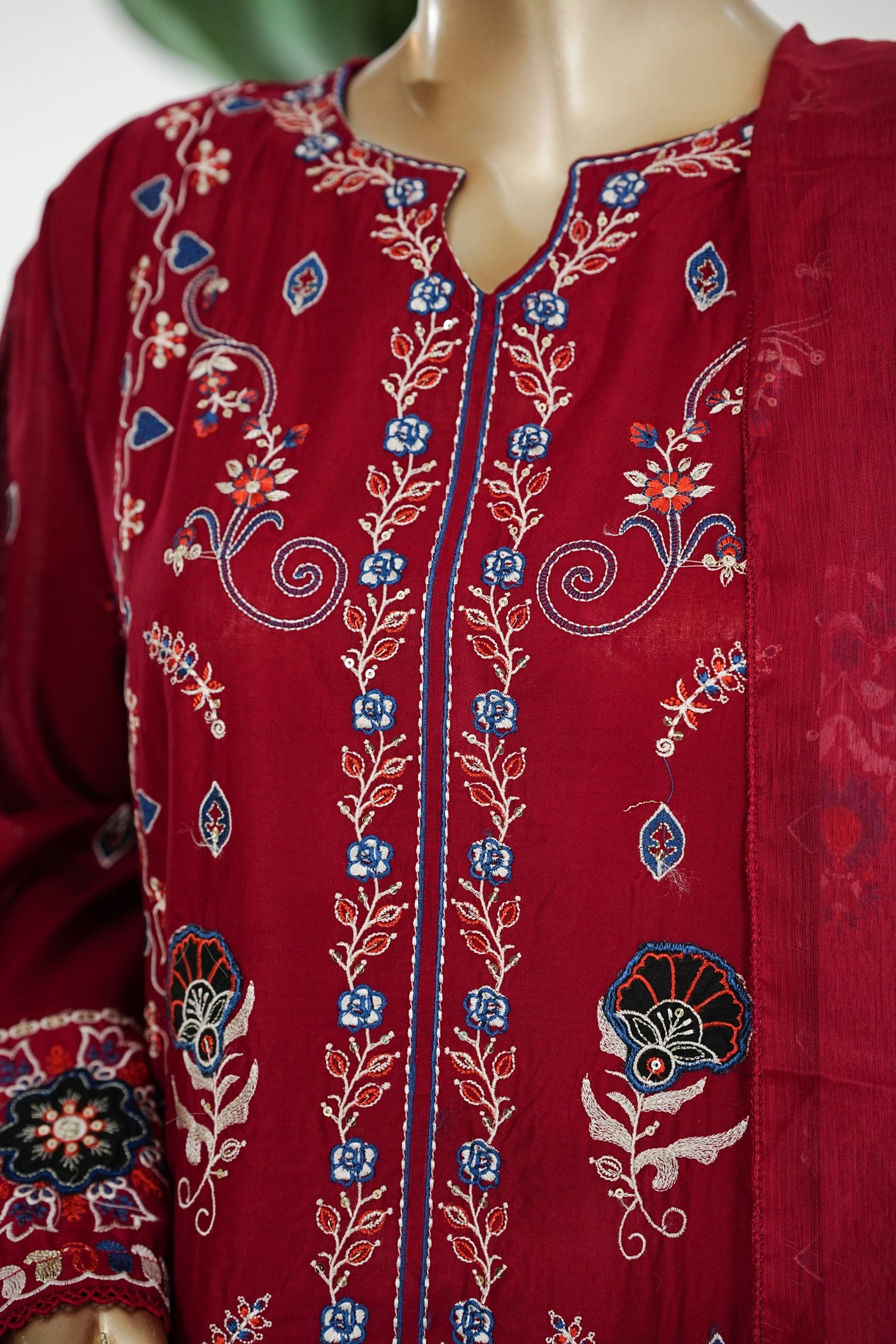Bin Saeed Luxury Laserkari Heavy Embroidery Festive 3Piece Stitched Collection 2026 D#-06