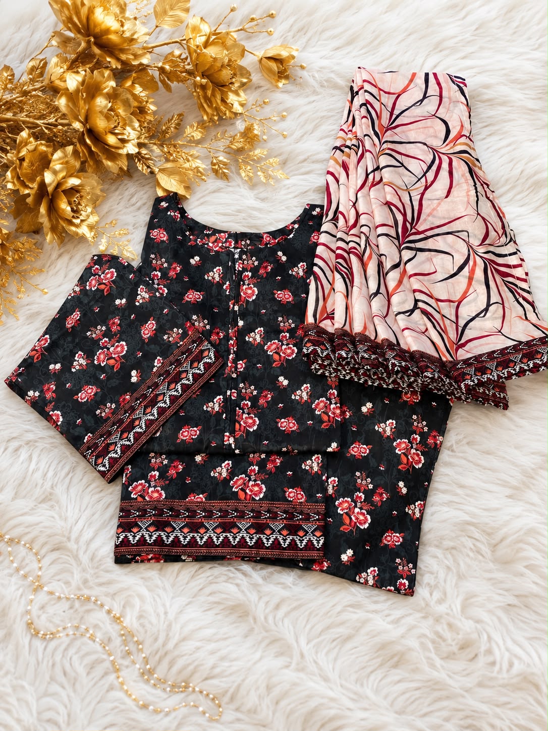 Tawakkal Luxury Lawn Printed 3pcs Stitched Vol-01 3Piece Stitched COLLECTION 2026 D#-14