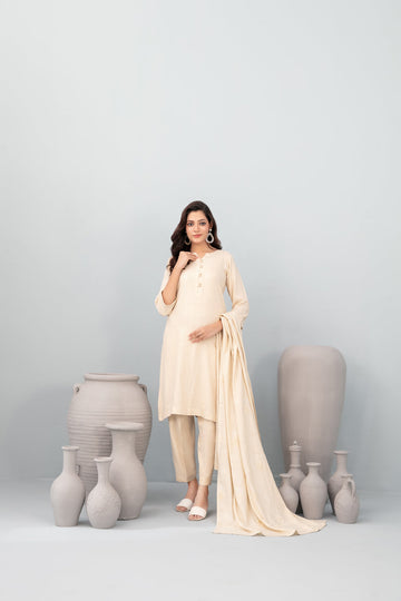 Onaya By Tawakkal Leather Peach Winter Unstitched Collection 2025. D-01