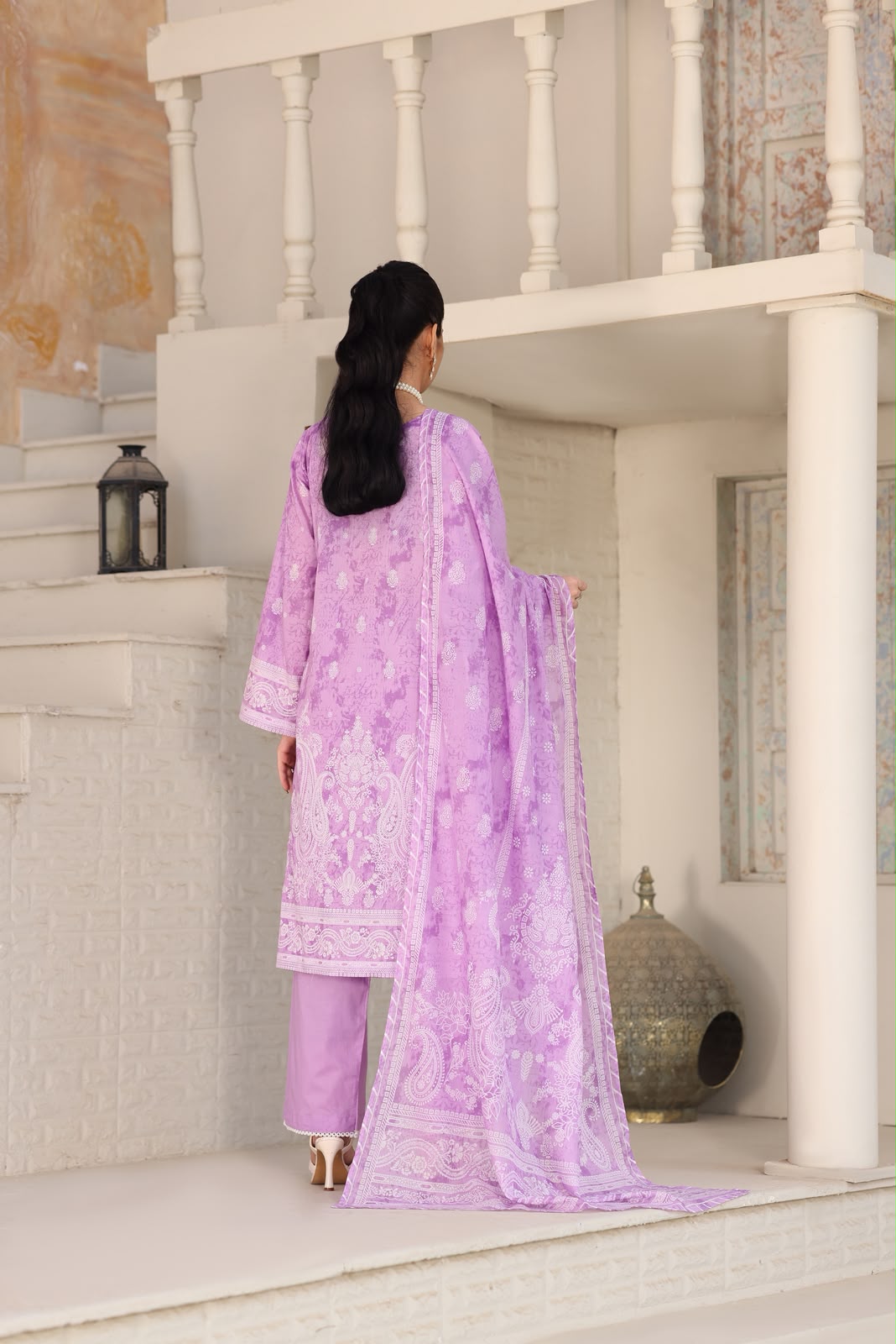 Aizal Luxury Lawn Printed Vol-1 3Piece Stitched Collection 2026 D#-06