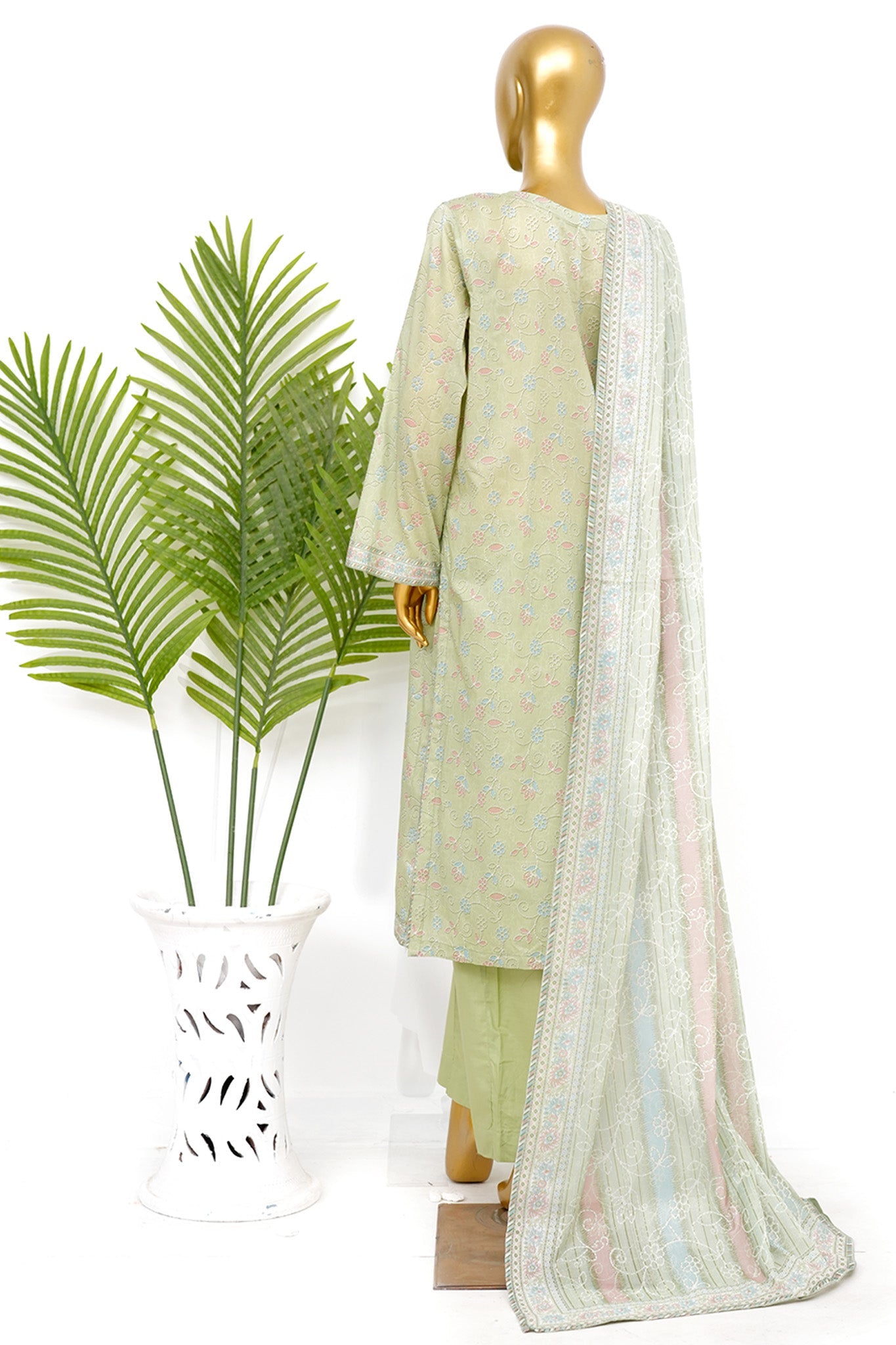 BIN SAEED Luxury Lawn Printed 3pcs Stitched Vol-30 3Piece Stitched COLLECTION 2026 D#-102