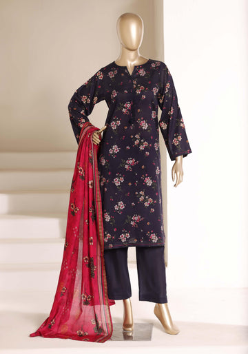 Sadabahar Printed Lawn 3Piece Stitched Vol-05 COLLECTION 2026 D#09