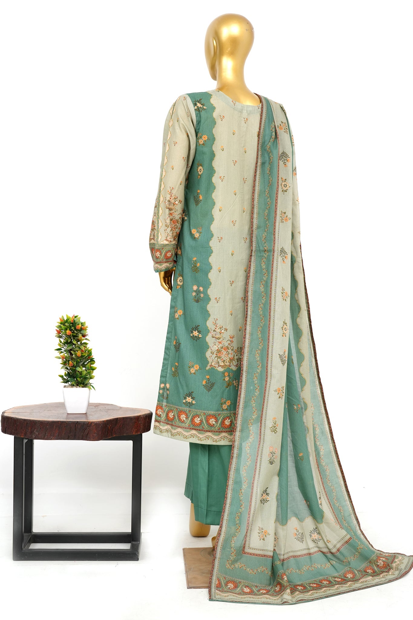 BIN SAEED Luxury Lawn Printed 3pcs Stitched Vol-30 3Piece Stitched COLLECTION 2026 D#-94