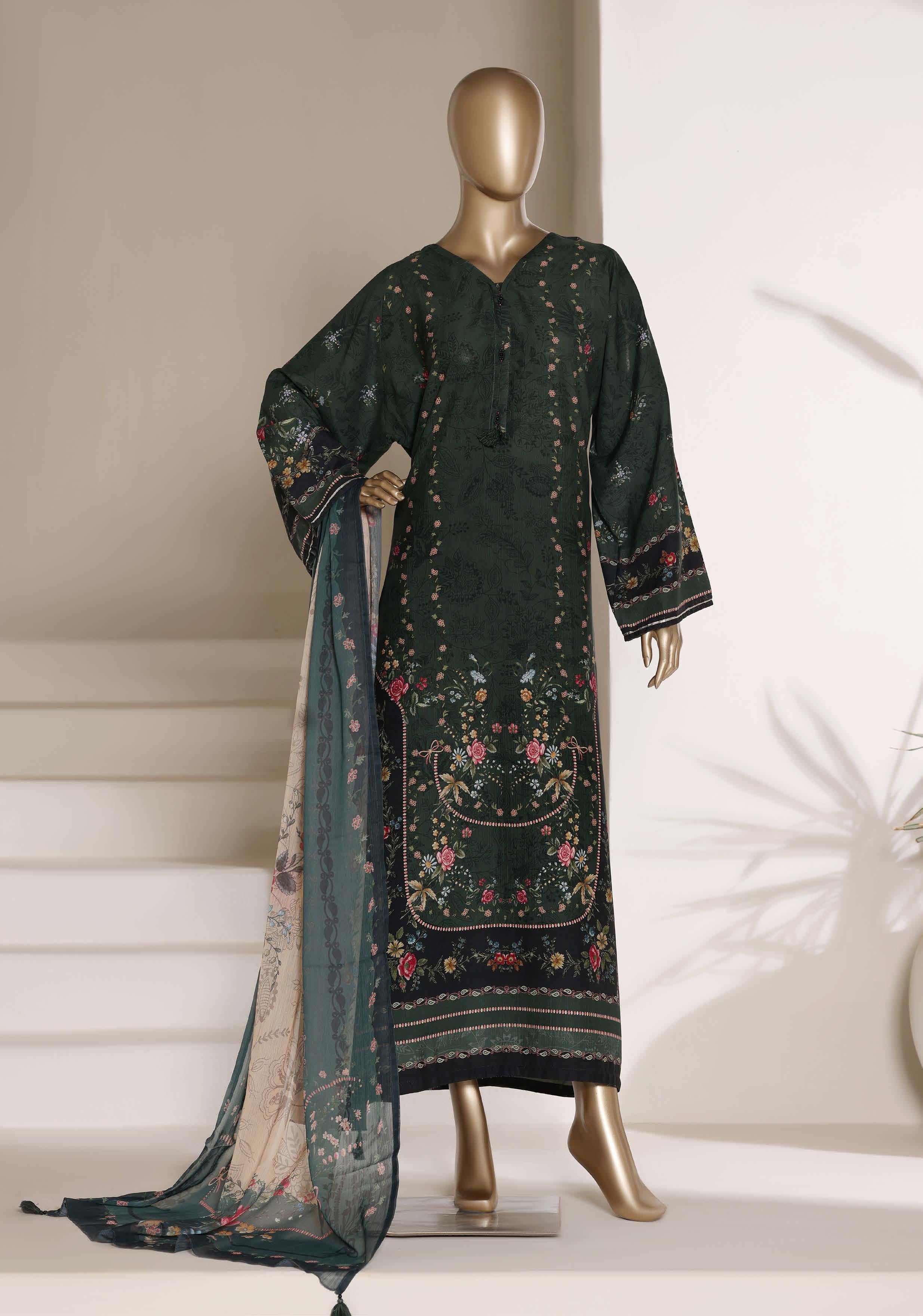 Sadabahar Luxury Viscous KAFTAAN Vol-02 3Piece Stitched Collection 2026 D#-03