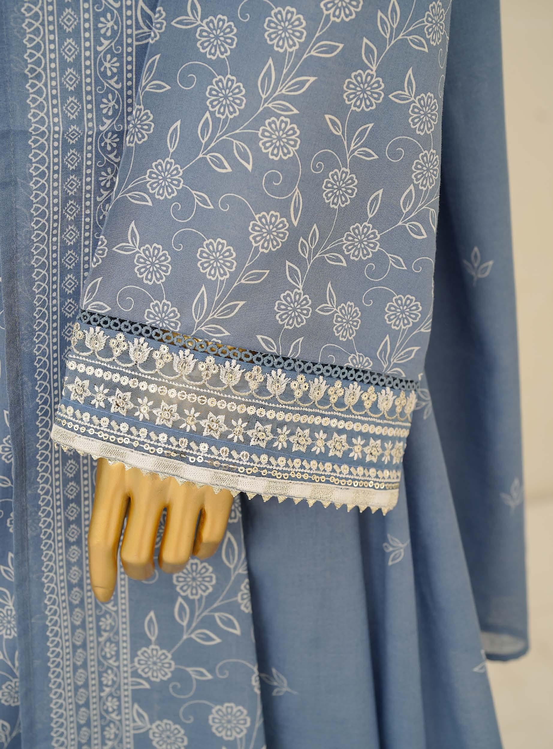 Bin Saeed Luxury Peplum Frock Style Embroidery 3Piece Stitched Vol-01 COLLECTION 2026. D#08