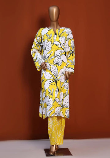 HZ LINEN CO-ORD'S 2PIECE DIGITAL PRINTED STITCHED COLLECTION 2025. HZLCR- 2010