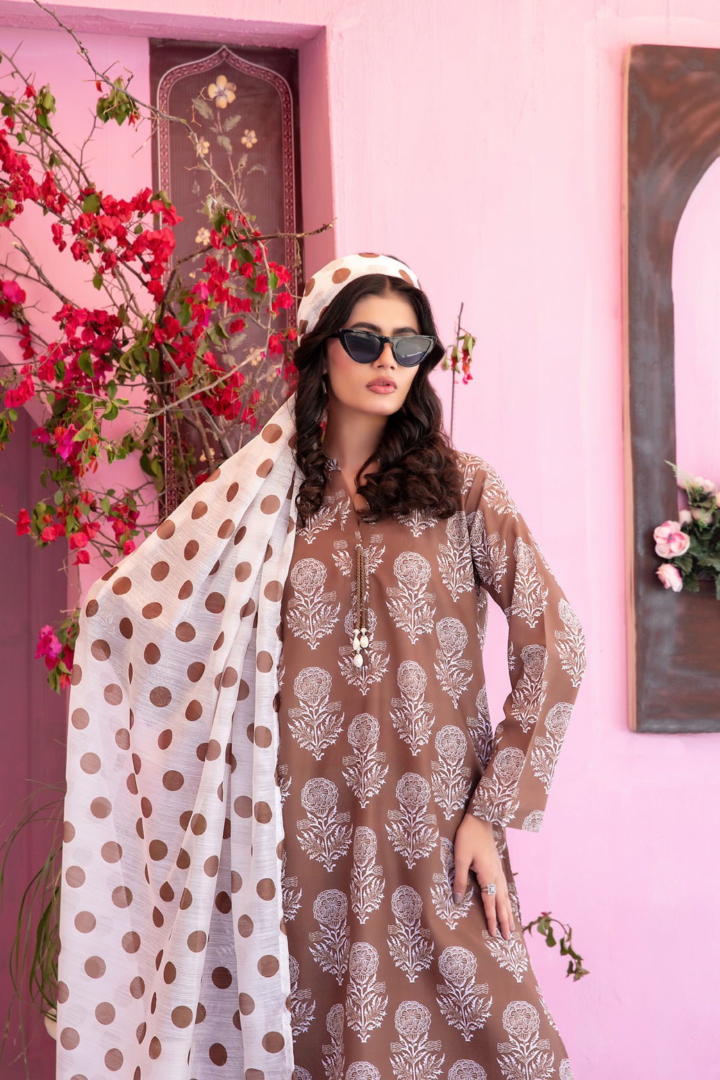 CORA VOL-02 BY TAWAKKAL LUXURY PRINTED LAWN 3PIECE STITCHED COLLECTION 2026 D#-04