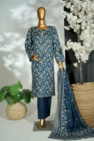 BIN SAEED Luxury Lawn Printed 3pcs Stitched Vol-30 3Piece Stitched COLLECTION 2026 D#-135