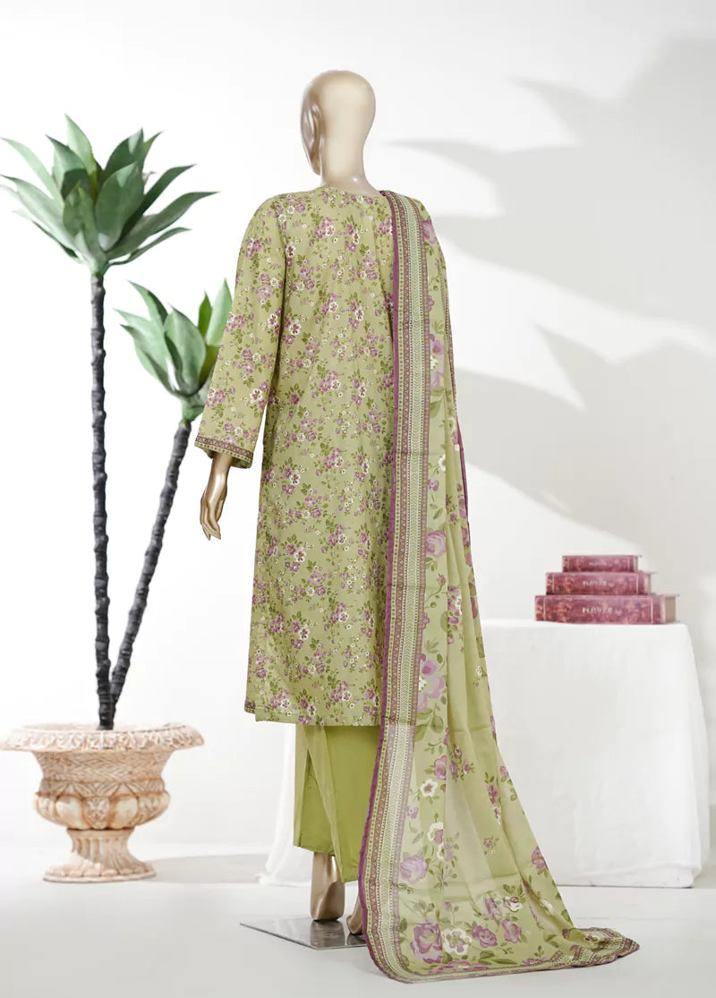 BIN SAEED Luxury Lawn Printed 3pcs Stitched Vol-18 3Piece Stitched COLLECTION 2026 D-06