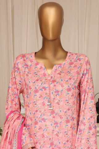 BIN SAEED Luxury Lawn Printed With Farshi Shalwar 3Piece Stitched COLLECTION 2026 D-#07