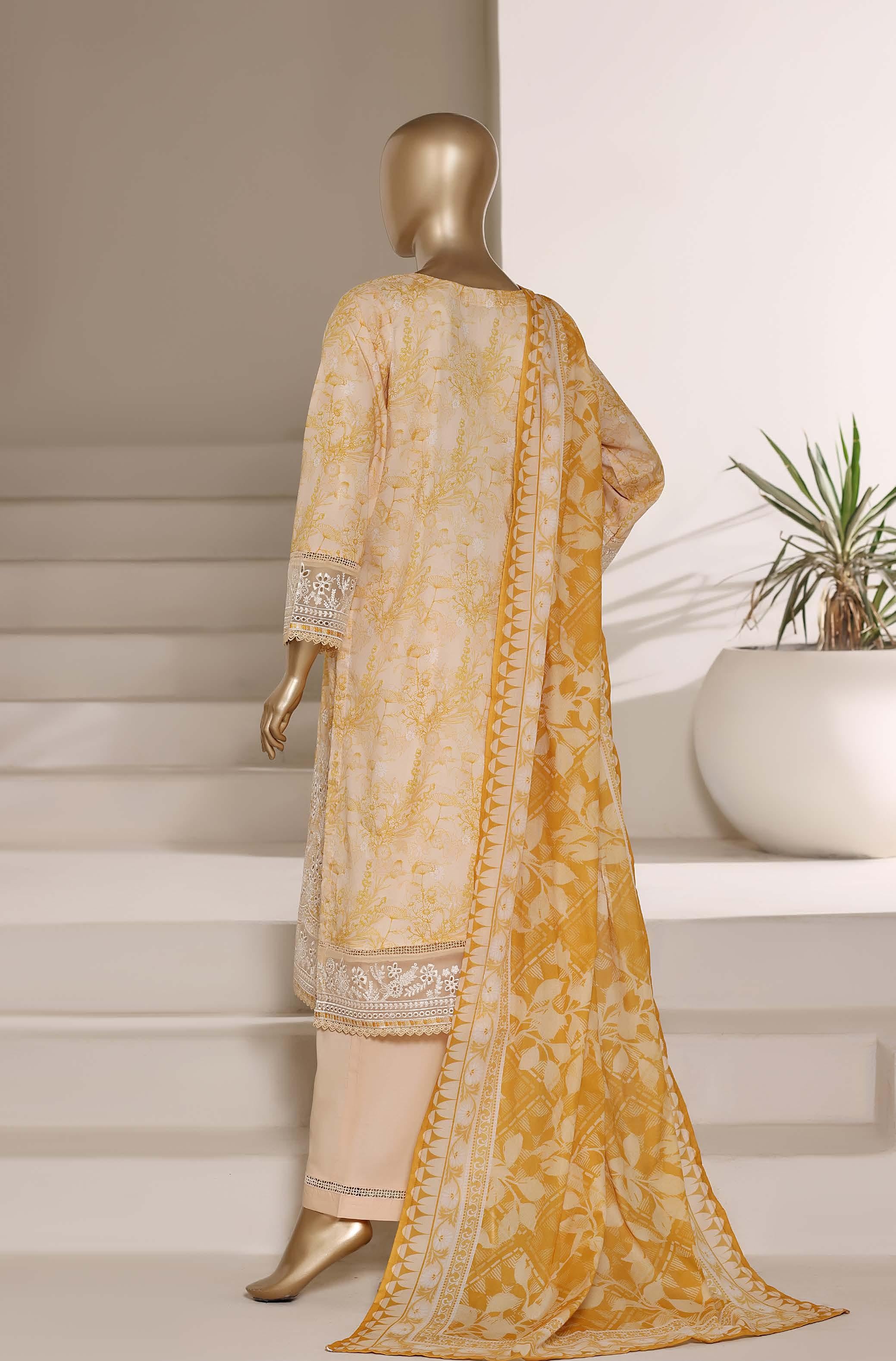 Sadabahar Luxury Amyrah Lawn With Digital Printed Lawn Dupatta 3Piece Stitched Vol-01 Collection 2026. D#-05