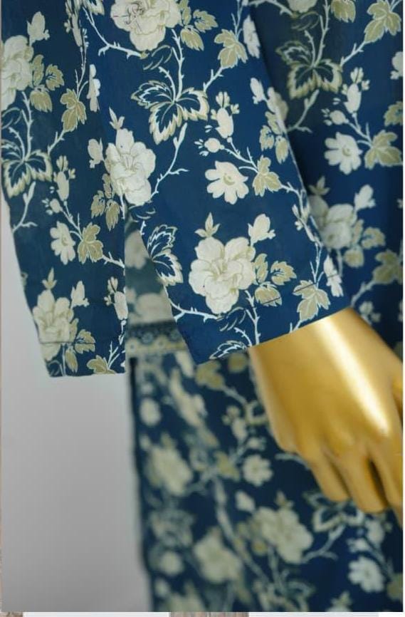 BIN SAEED Luxury Lawn Printed With Farshi Shalwar 3Piece Stitched COLLECTION 2026 D-#17