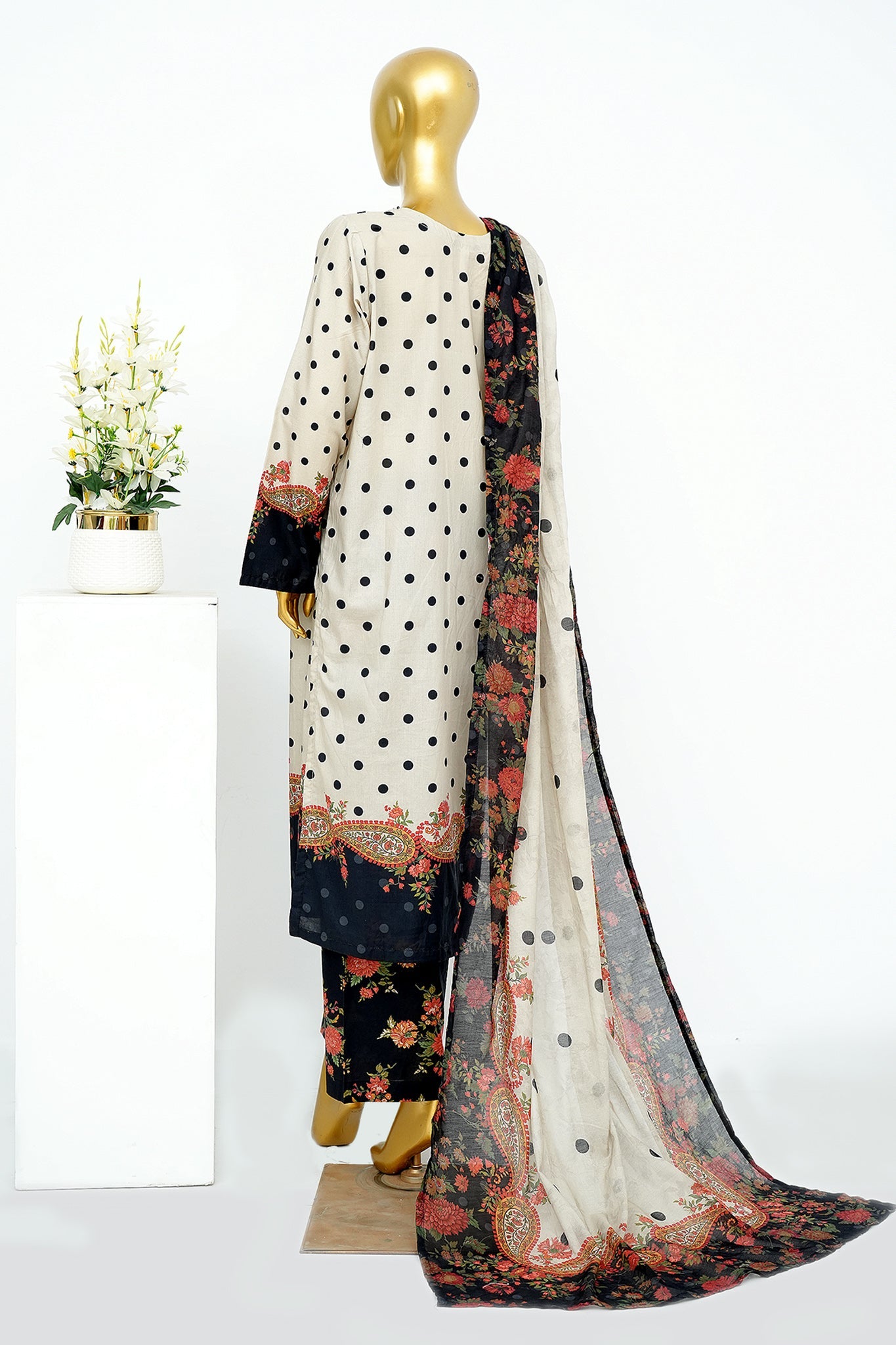 BIN SAEED Luxury Lawn Printed 3pcs Stitched Vol-30 3Piece Stitched COLLECTION 2026 D#-76