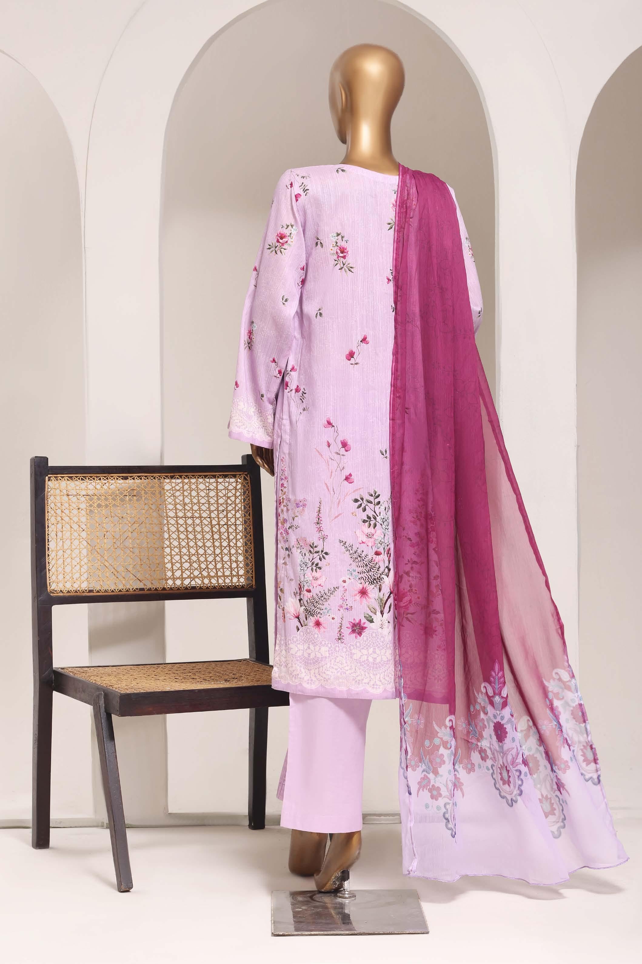 Sadabahar Lawn Printed Vol-12 3Piece Stitched Collection 2026 D#-06