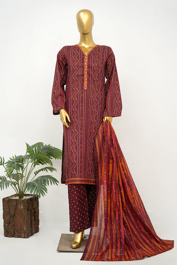 BIN SAEED Luxury Lawn Printed 3pcs Stitched Vol-30 3Piece Stitched COLLECTION 2026 D#-132