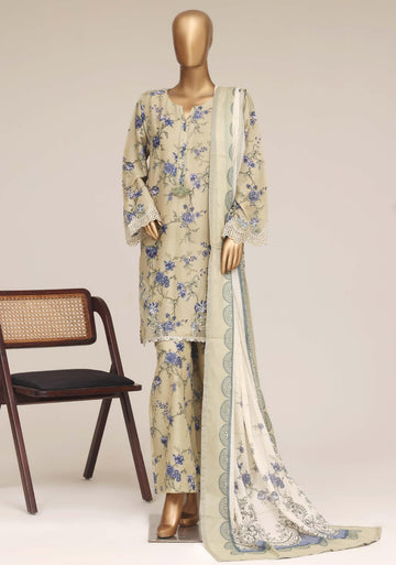 Sadabahar Malika Embroidery Lawn Short Length 3Piece Stitched Vol-10 Collection 2026 D#02
