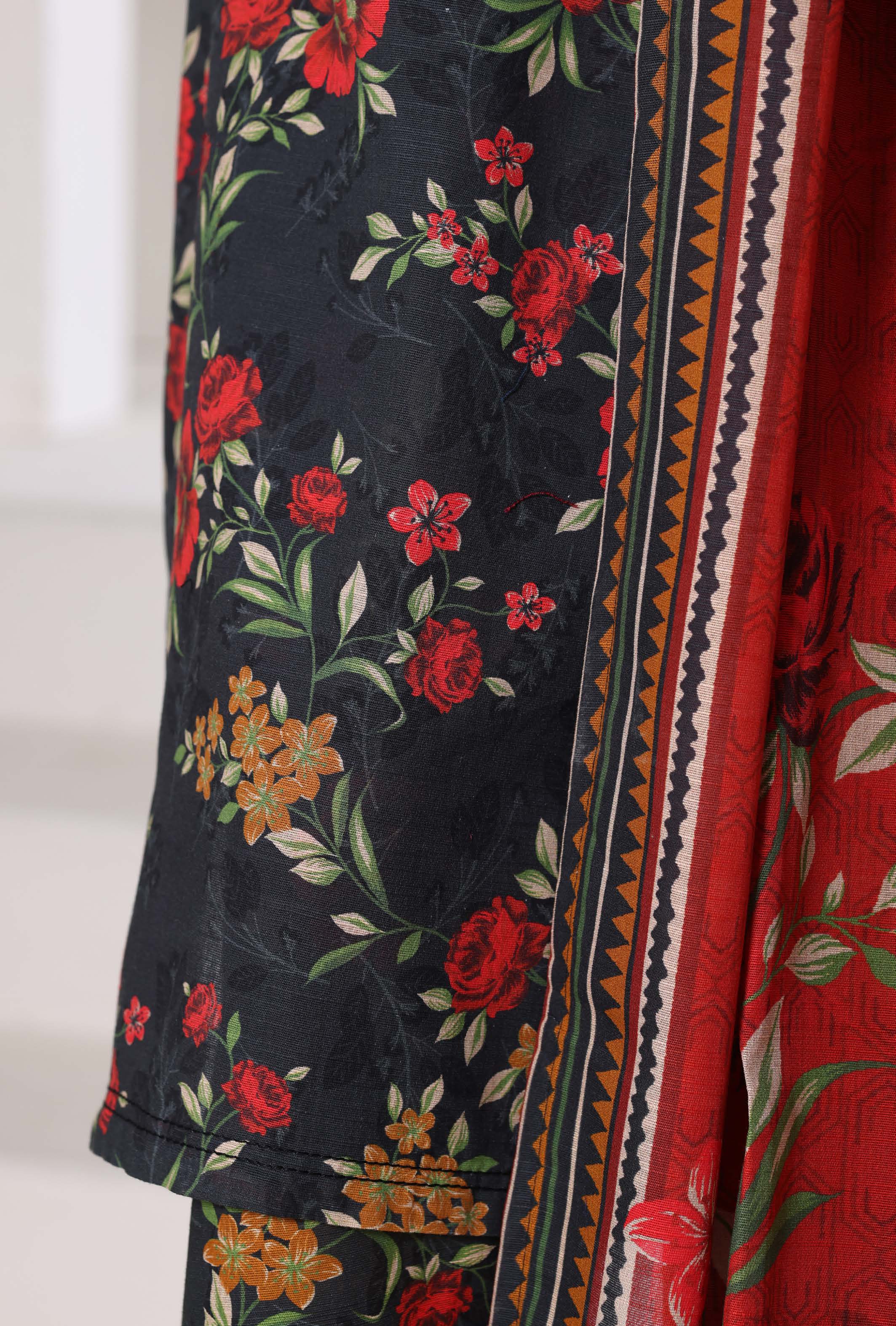 Sadabahar Printed Khadder 3PCS Stitched Vol—3 Collection 2025 D-27