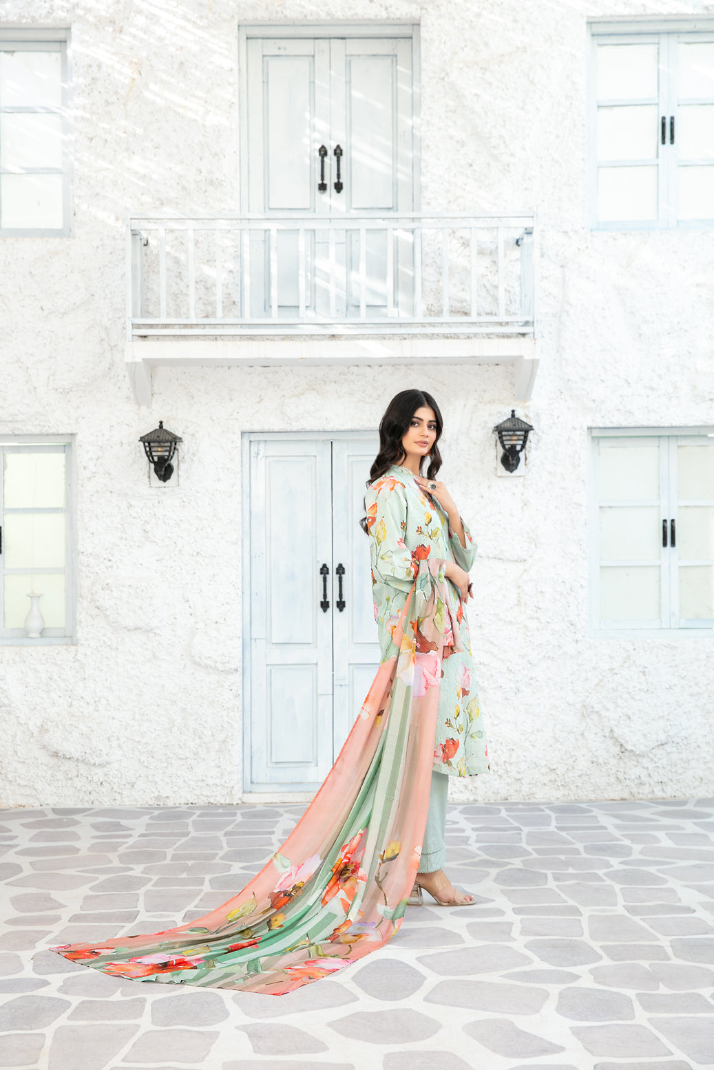 ROOH BY TAWAKKAL LUXURY FESTIVAL SCHIFFLI CHIKENKARI EMBROIDERY 3PIECE STITCHED COLLECTION 2026 D#-02