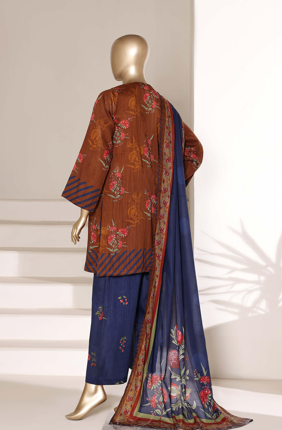 Sadabahar Lawn Printed Short Length Vol-01 3Piece Stitched Collection 2026 D#-01