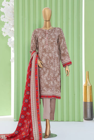 Vogue By HZ Textiles Printed Viscose Suit Unstitched 3 Piece Winter Collection 2025 D-08