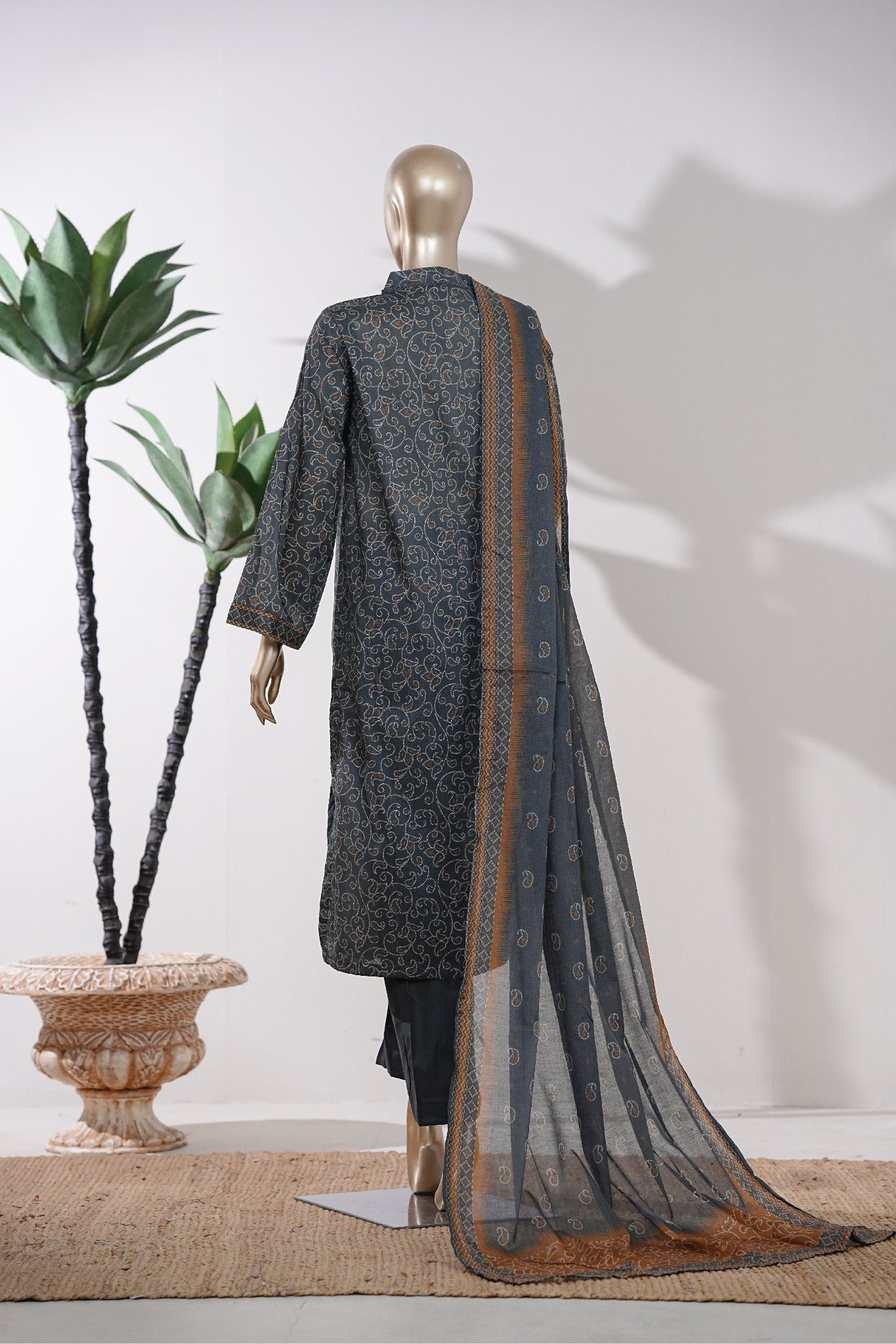 BIN SAEED Luxury Lawn Printed 3pcs Stitched Vol-18 3Piece Stitched COLLECTION 2026 D-#47