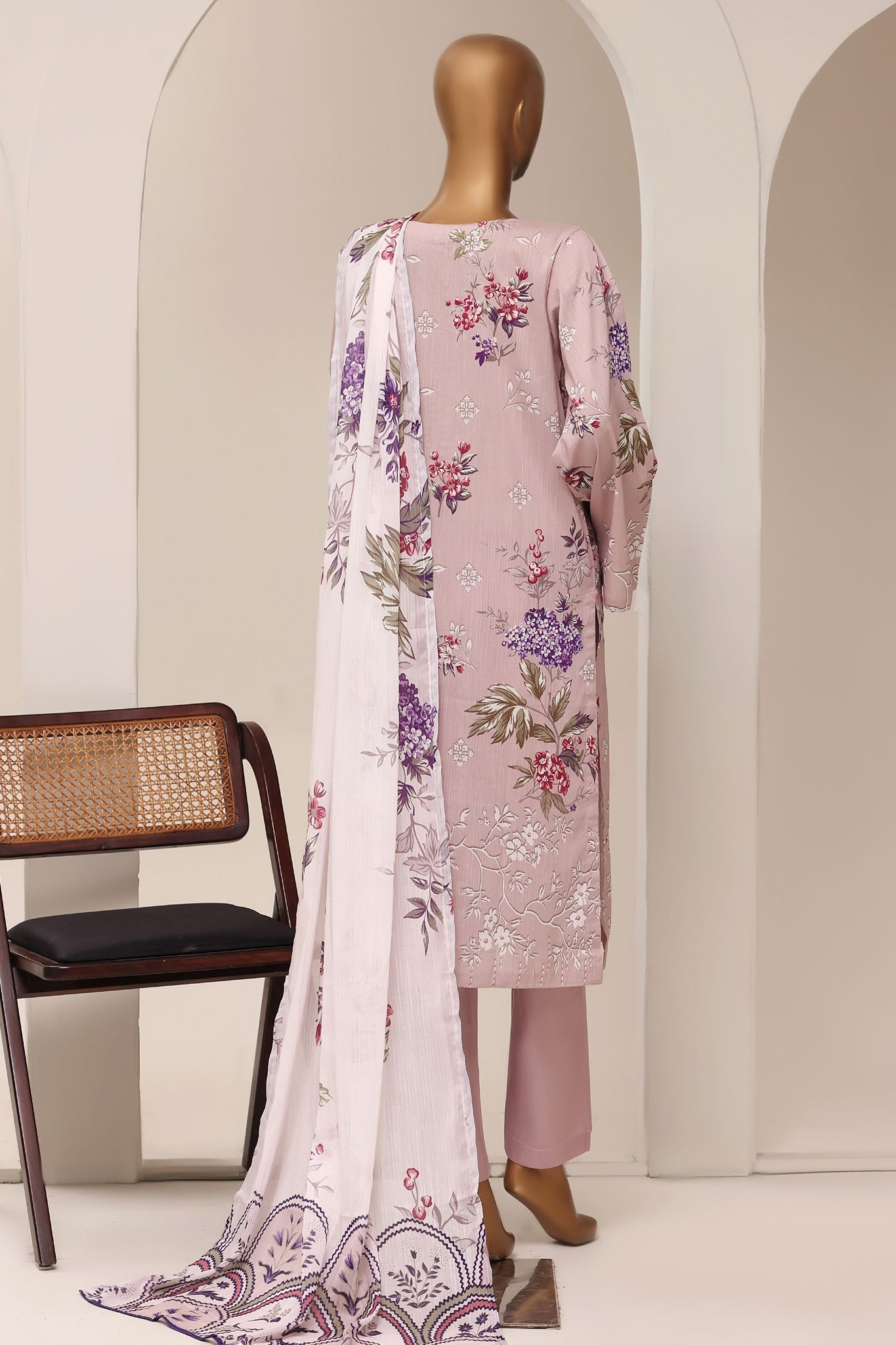 Sadabahar Lawn Printed Vol-13 3Piece Stitched Collection 2026 D#-01