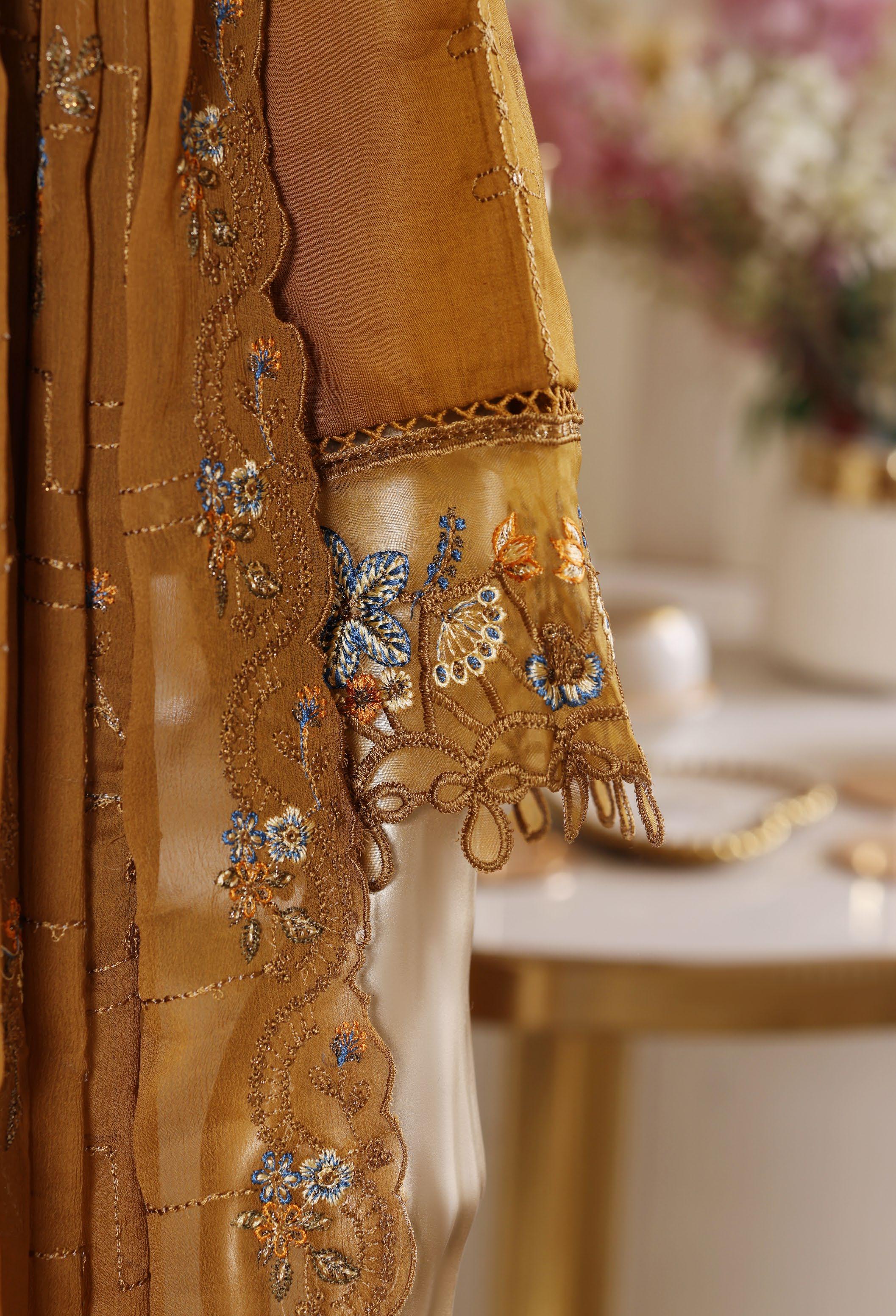Bin Saeed Luxury Laserkari Heavy Embroidery Festive Vol-02 3Piece Stitched Collection 2026 D#-25