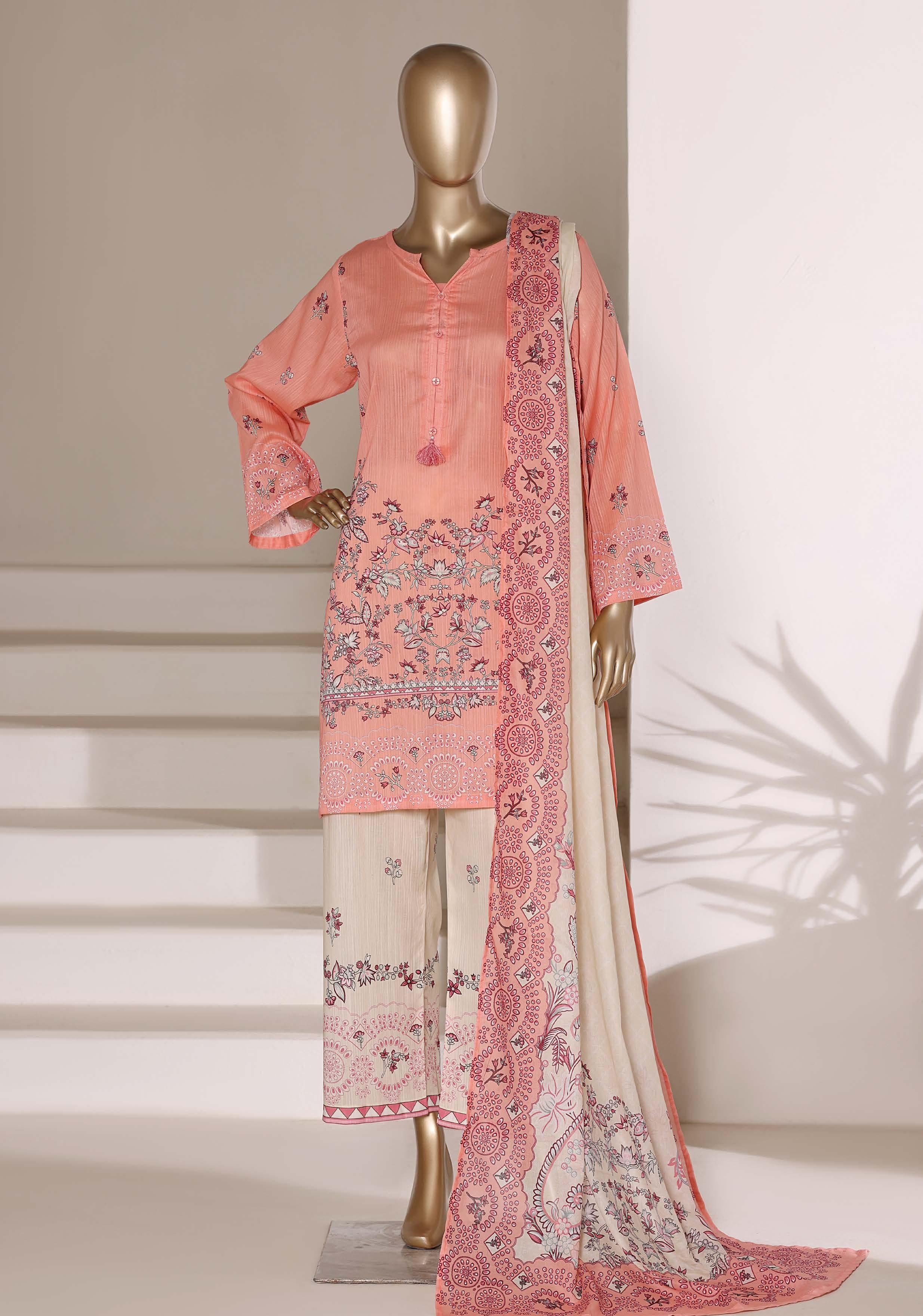Sadabahar Lawn Printed Short Length Vol-01 3Piece Stitched Collection 2026 D#-06