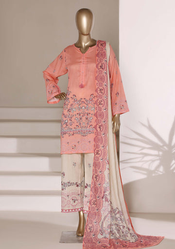 Sadabahar Lawn Printed Short Length Vol-01 3Piece Stitched Collection 2026 D#-06