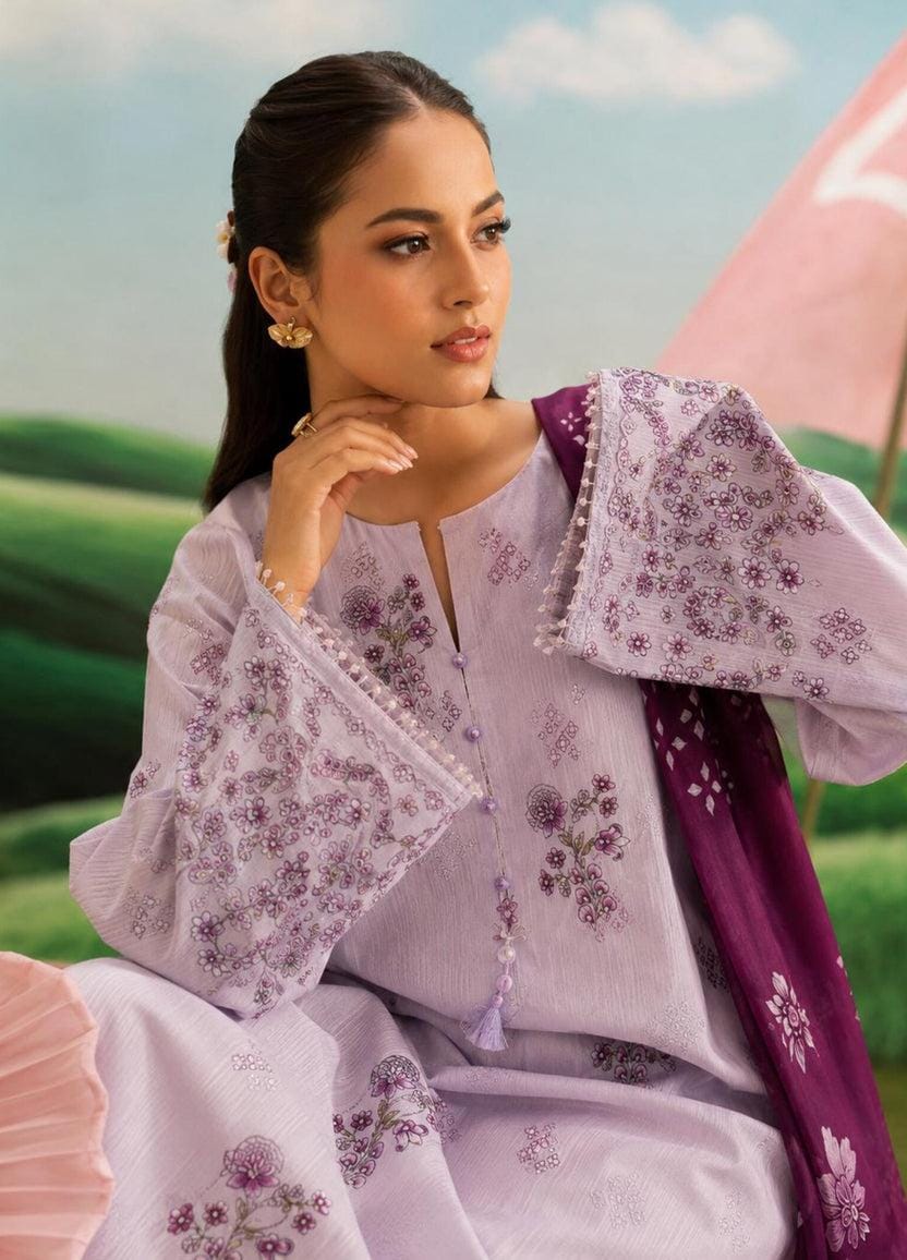 Sadabahar Ready To Wear Textured Lawn Printed Vol-14 3Piece Stitched Collection 2026 D#-06