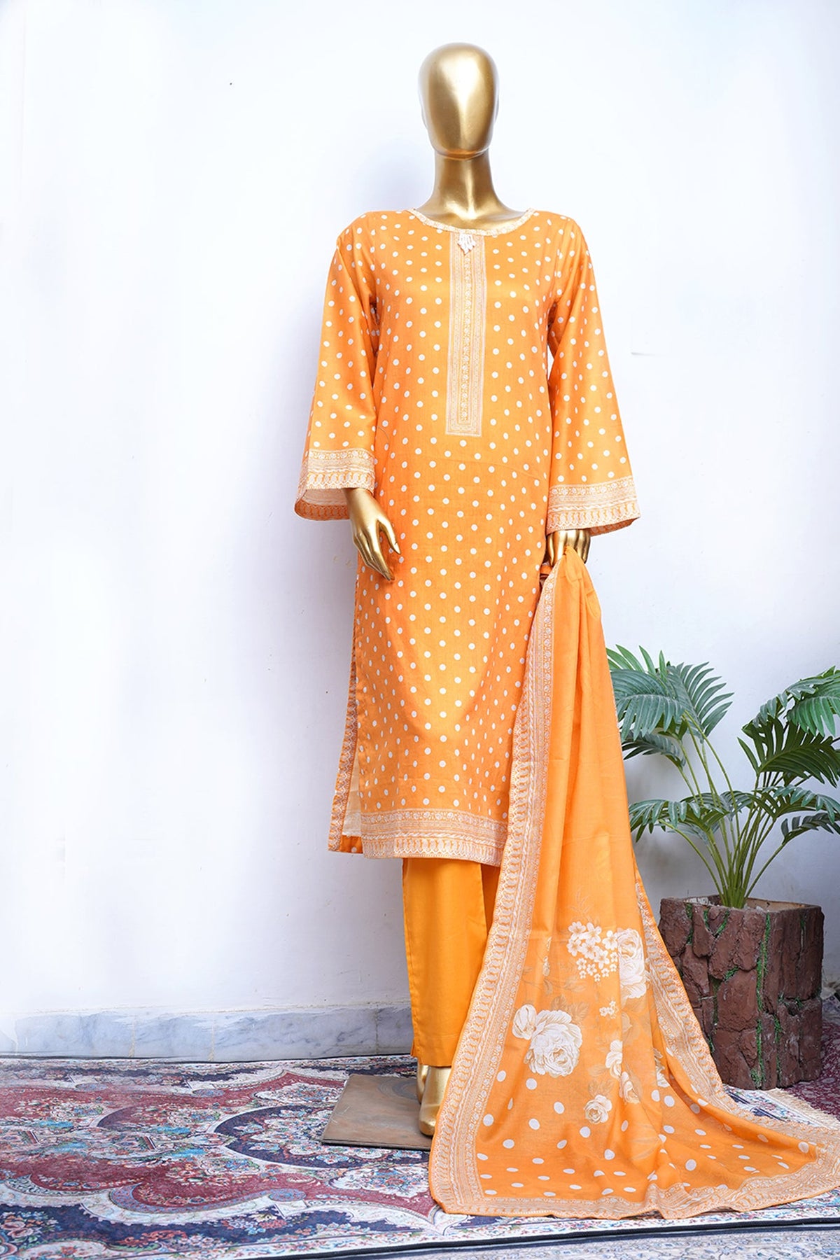 BIN SAEED Luxury Lawn Printed 3pcs Stitched Vol-30 3Piece Stitched COLLECTION 2026 D#-142