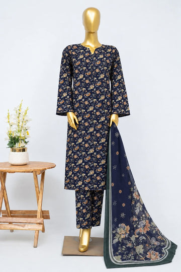 Sadabahar Lawn Printed Vol-15 3Piece Stitched Collection 2026 D#-19