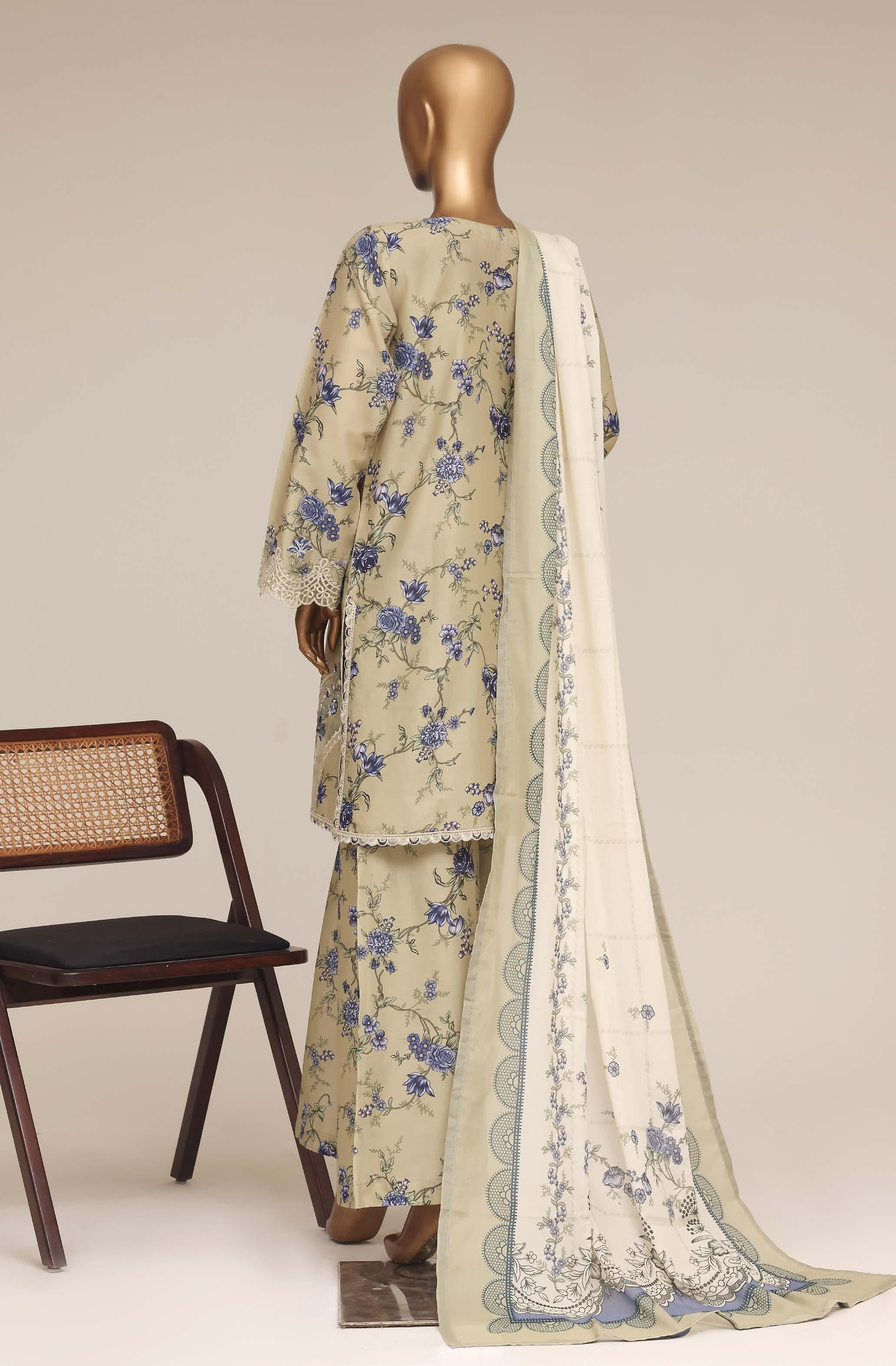 Sadabahar Malika Embroidery Lawn Short Length 3Piece Stitched Vol-10 Collection 2026 D#02