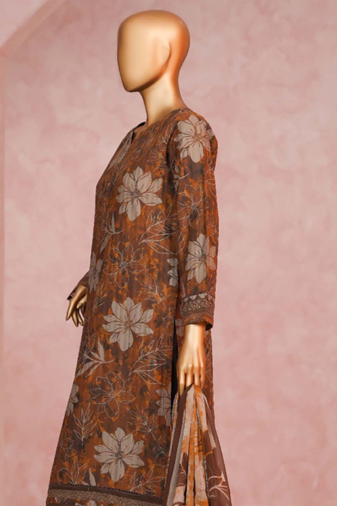 Enchant By HZ Stitched 3 Piece Linnokara Prints Collection'2025-PLK-514