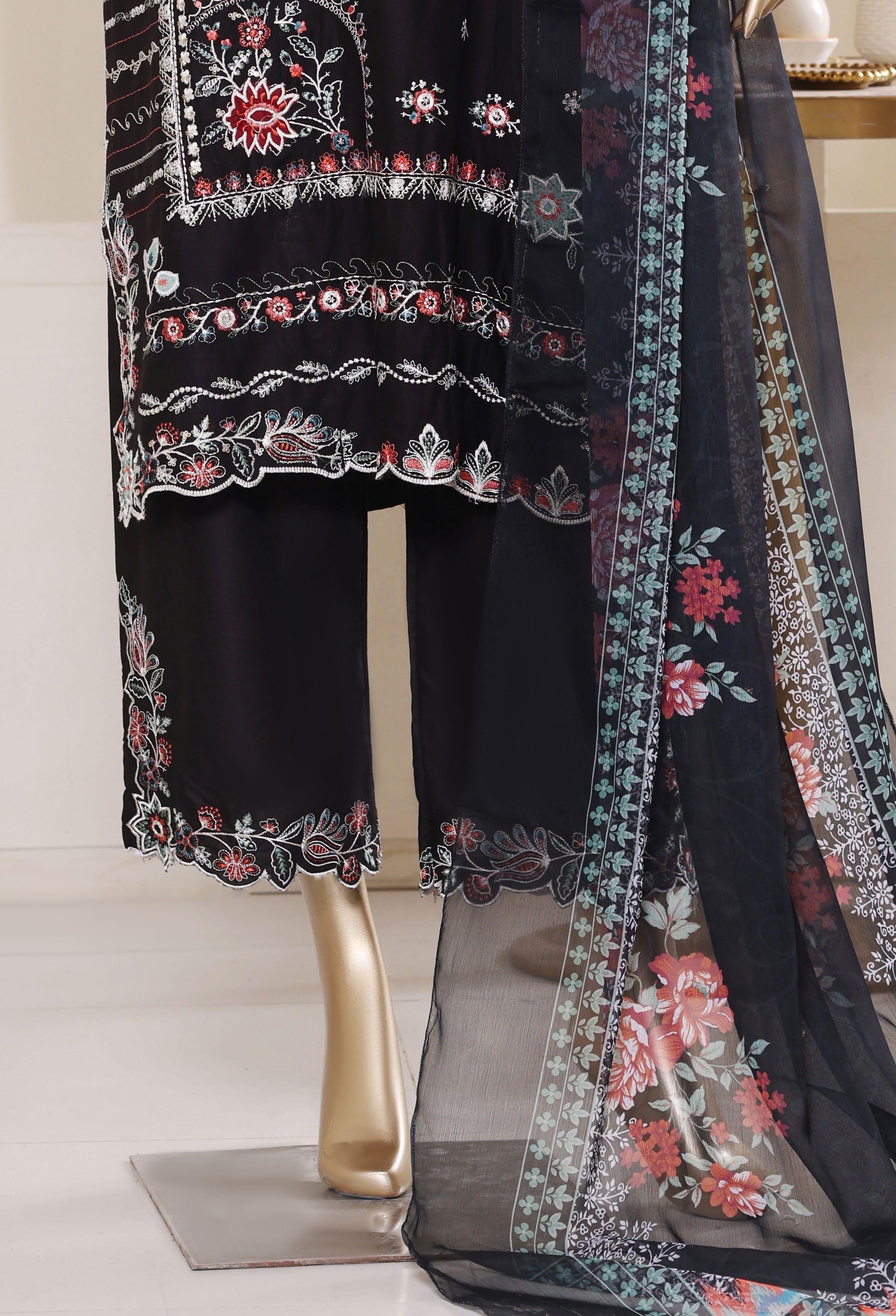 Bin Saeed Luxury Laserkari Heavy Embroidery Festive Vol-02 3Piece Stitched Collection 2026 D#-30