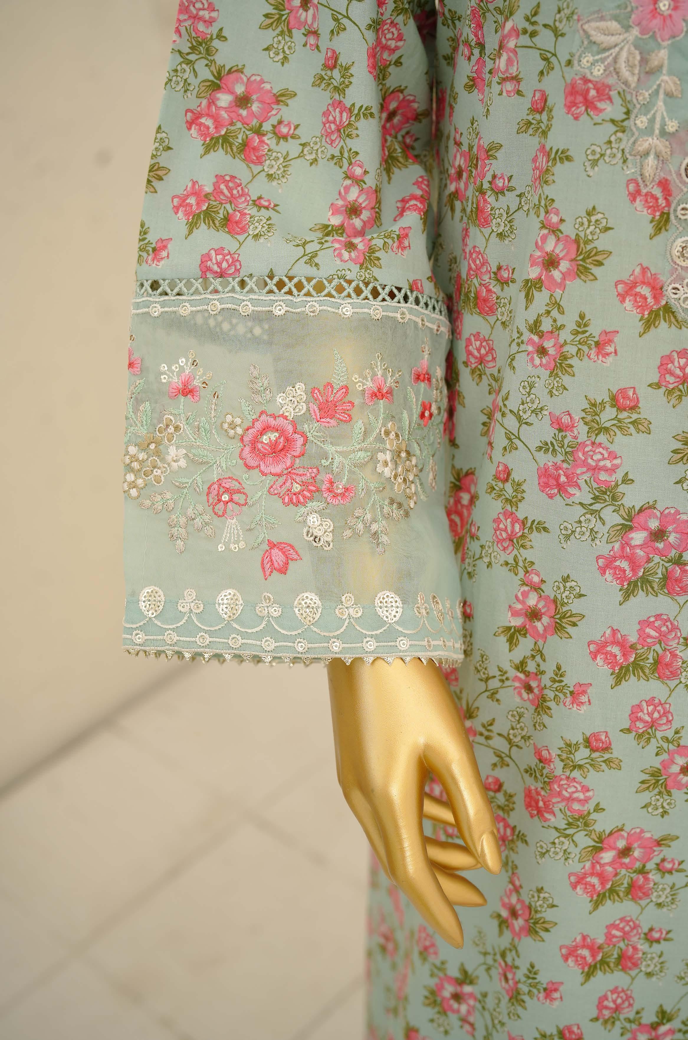 Bin Saeed Luxury Peplum Frock Style Embroidery 3Piece Stitched Vol-01 COLLECTION 2026. D#06