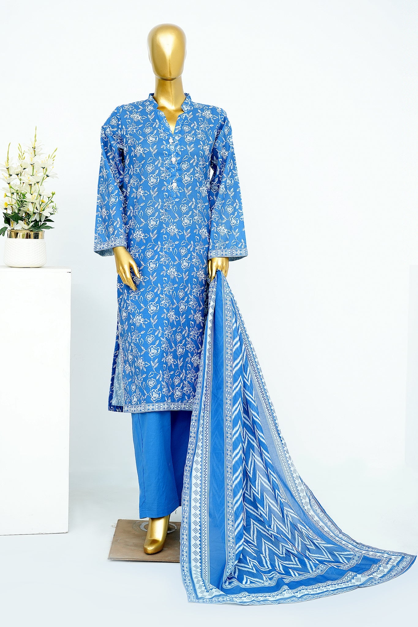 BIN SAEED Luxury Lawn Printed 3pcs Stitched Vol-30 3Piece Stitched COLLECTION 2026 D#-79