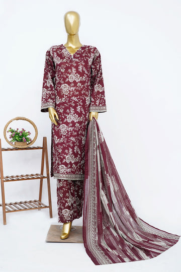 BIN SAEED Luxury Lawn Printed 3pcs Stitched Vol-30 3Piece Stitched COLLECTION 2026 D-#70