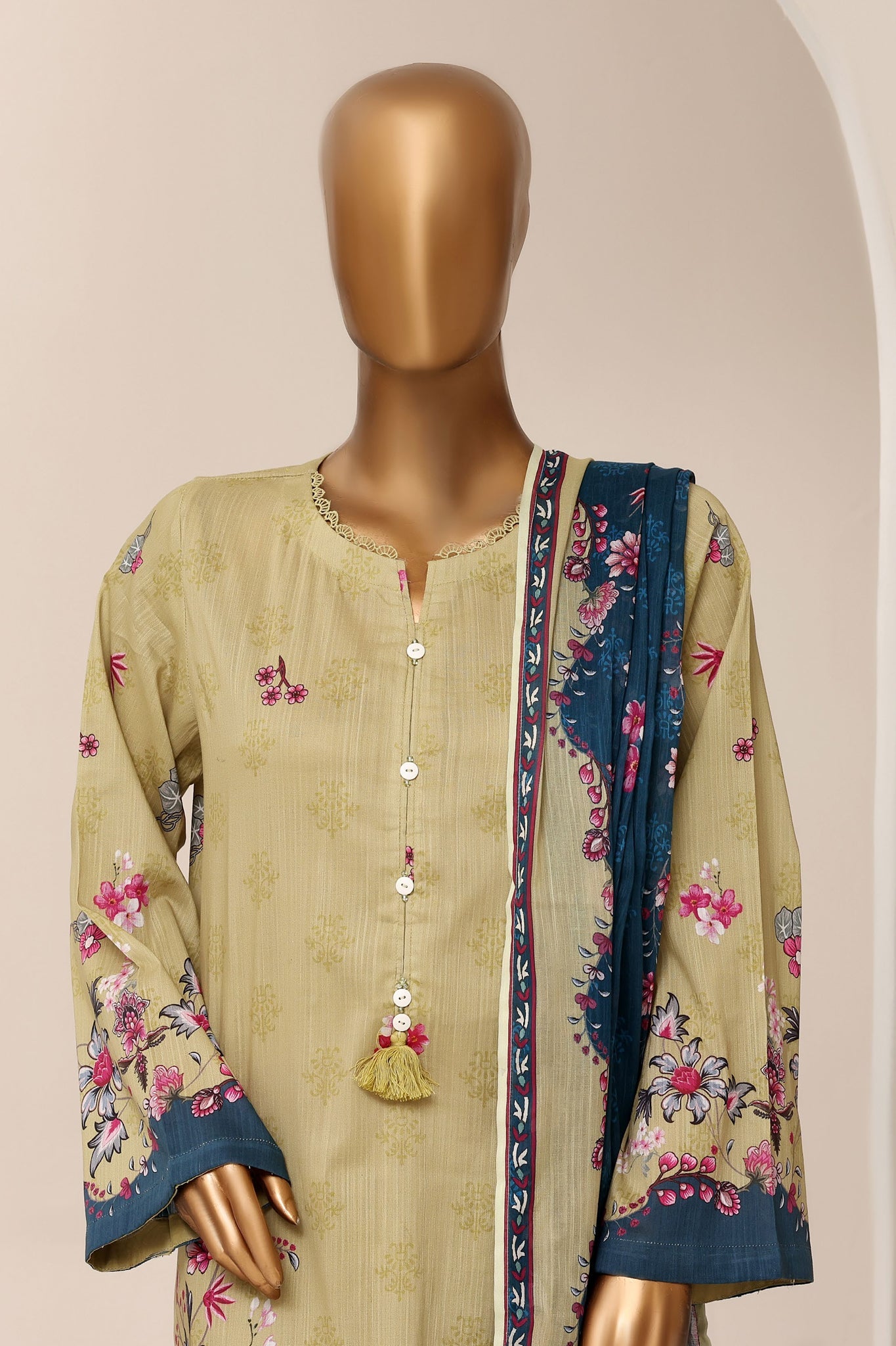 Sadabahar Lawn Printed Vol-13 3Piece Stitched Collection 2026 D#-04
