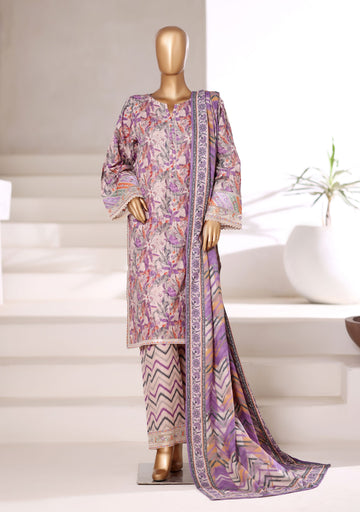 Sadabahar Malika Khaddar Short Length 3Piece Stitched Vol-02 Collection 2025. D-51 Foun