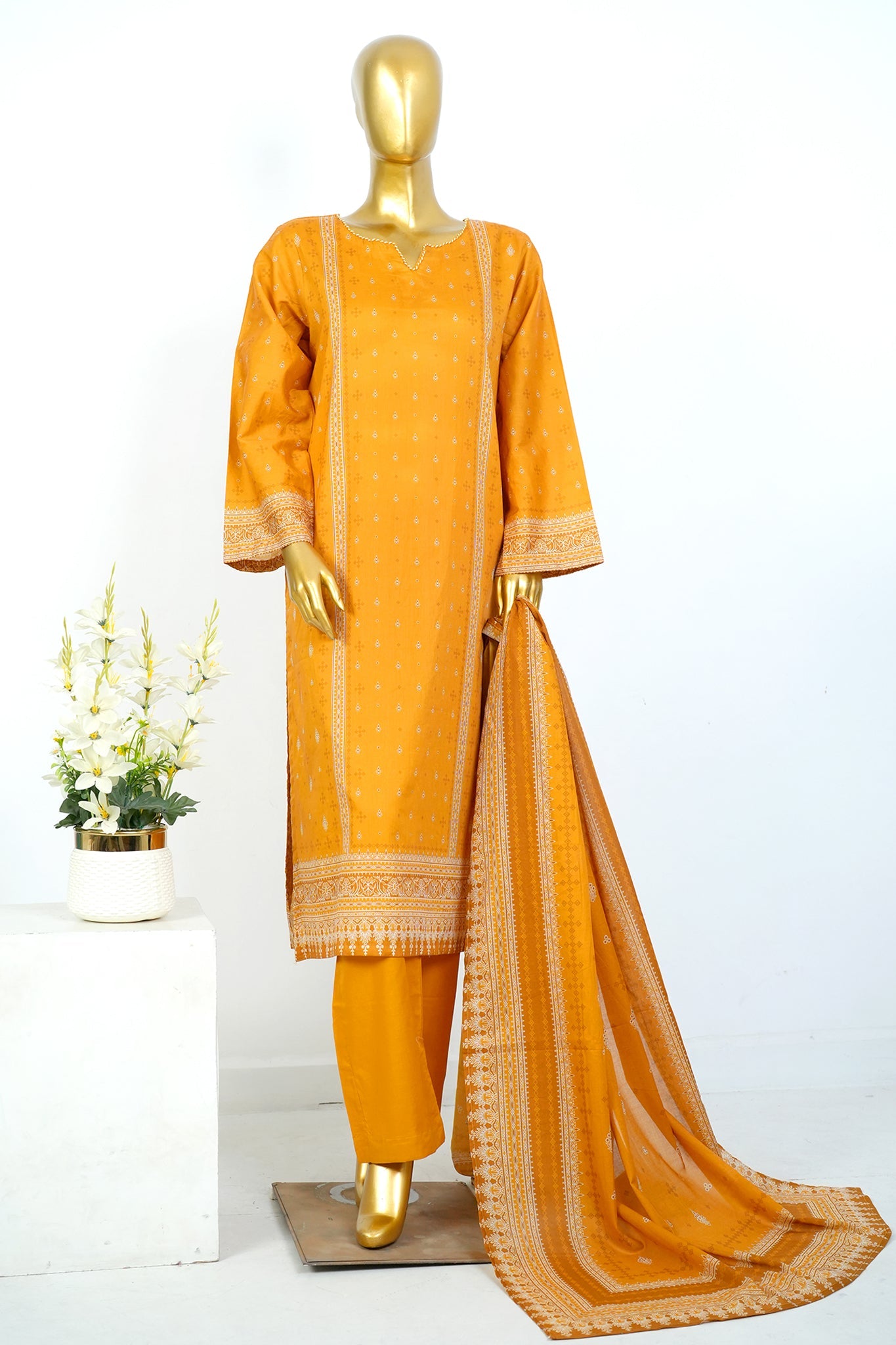 BIN SAEED Luxury Lawn Printed 3pcs Stitched Vol-30 3Piece Stitched COLLECTION 2026 D#-148