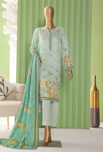 Vogue By HZ Textiles Printed Viscose Suit Unstitched 3 Piece Winter Collection 2025 D-09