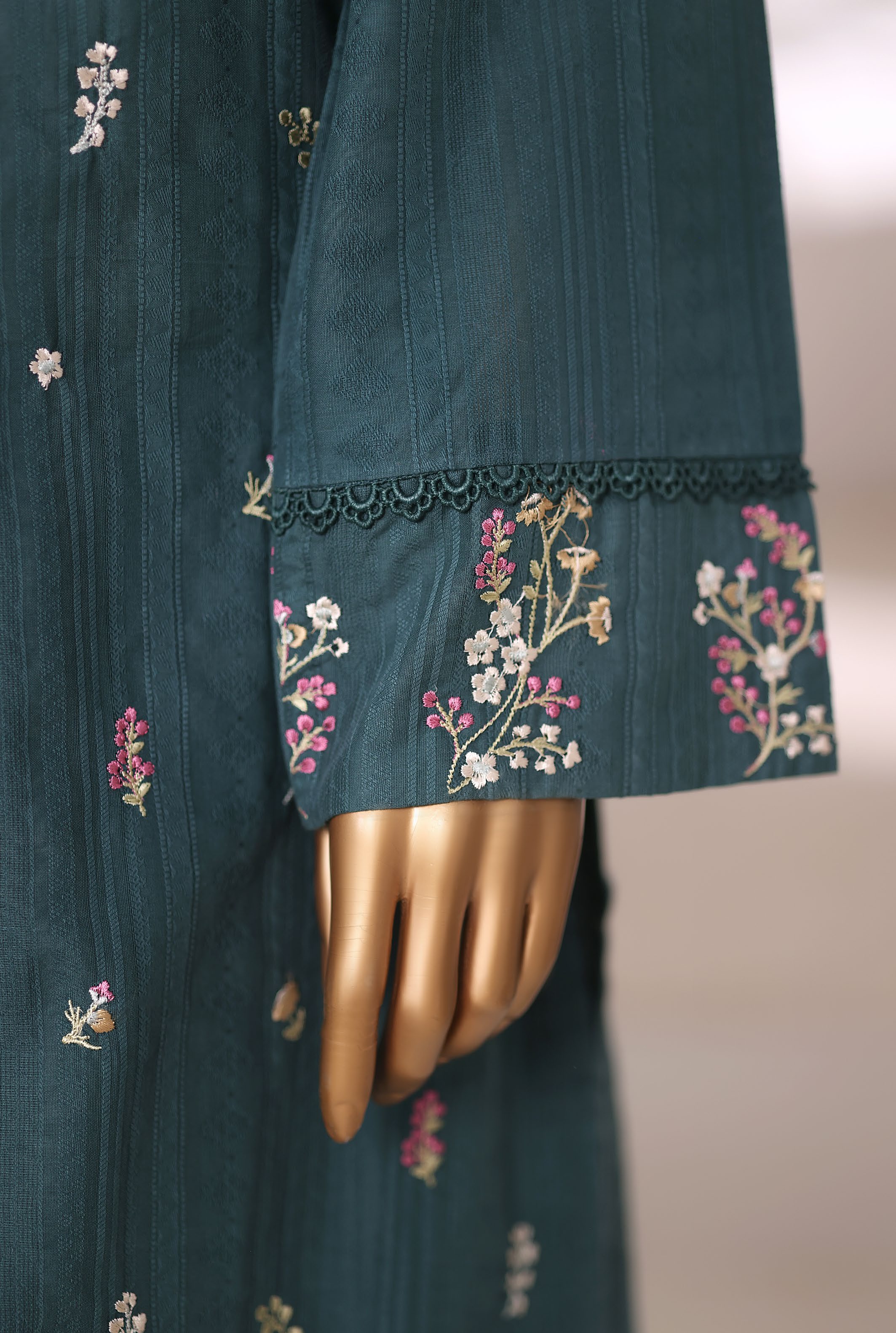 SADABAHAR Vybe Embroidered Set 2PlECE STITCHED COLLECTION 2025 D-403 Green