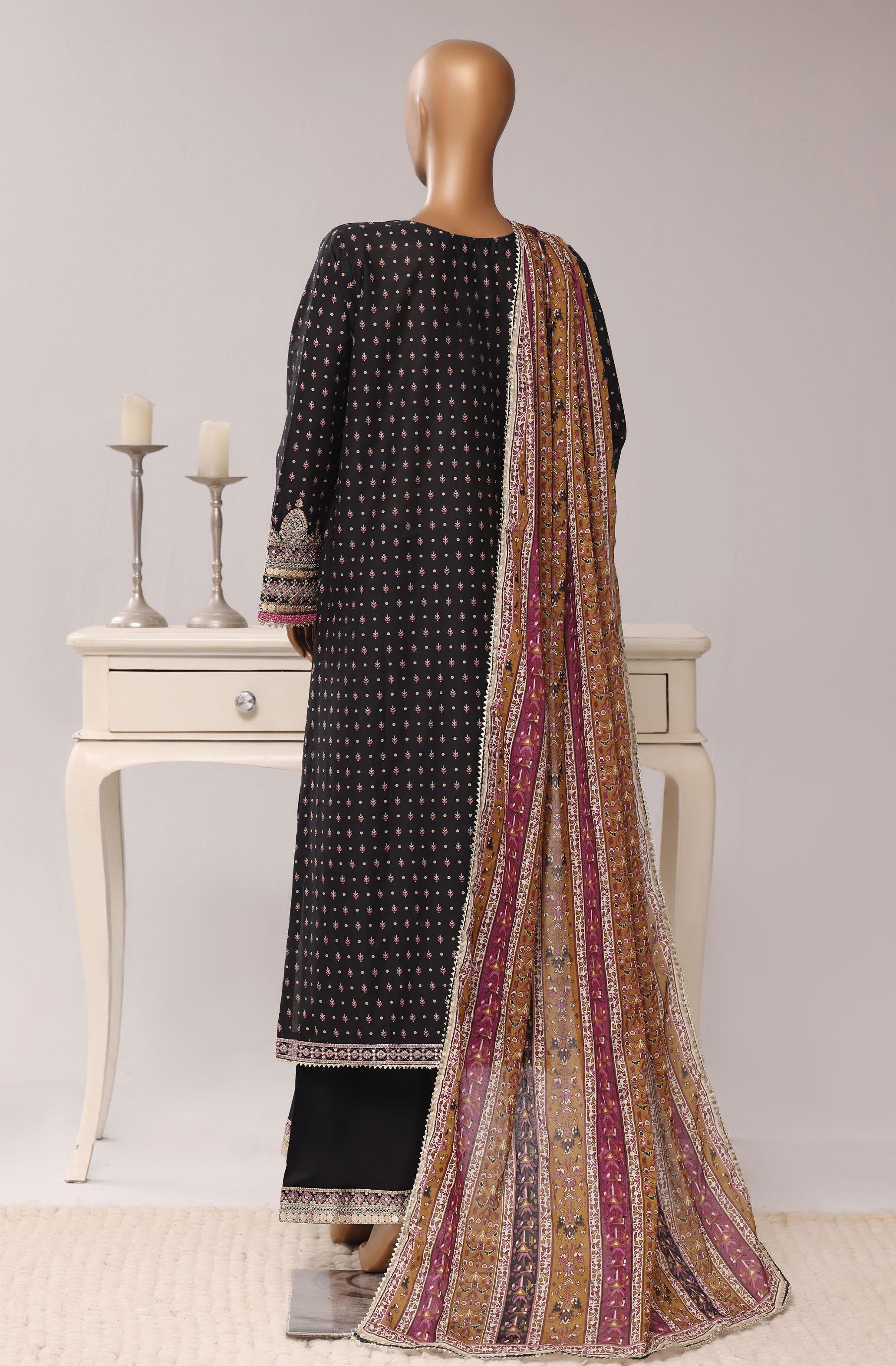 Sadabahar Luxury Regal Lawn With Digital Printed Lawn Dupatta 3Piece Stitched Festive Edition Collection 2026. D#-06