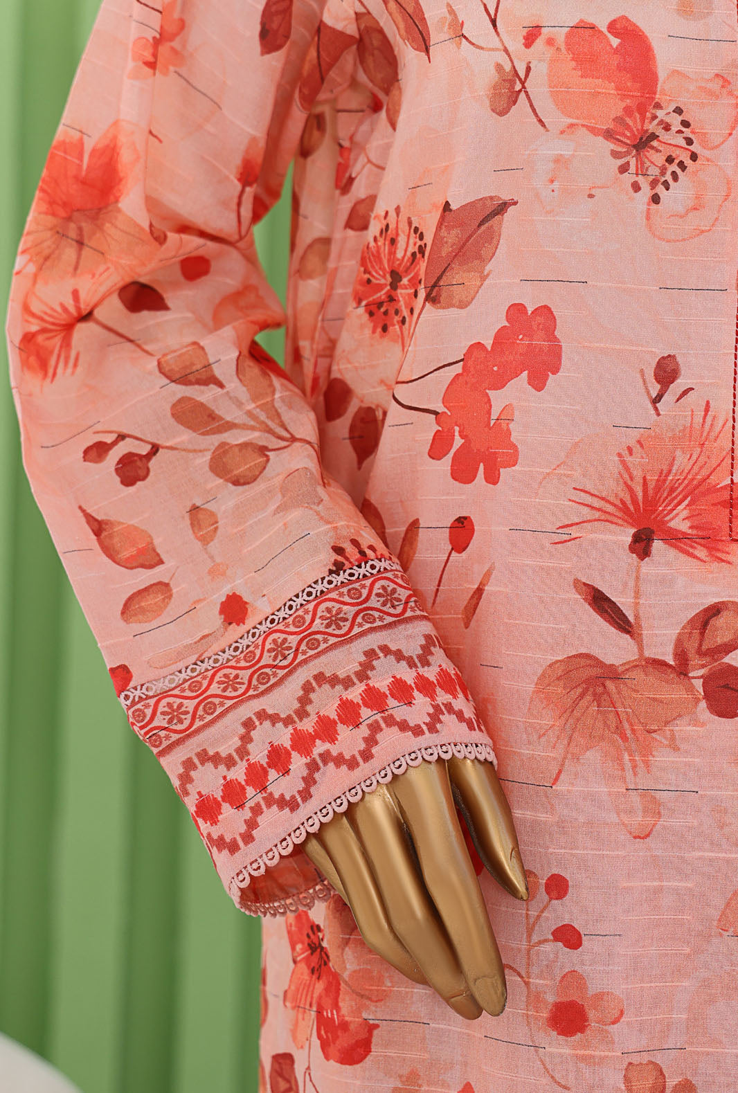 Vital By HZ Textiles Embroidered Cotton Doriya Suit Unstitched 3 Piece Collection 2025 VEC-1262