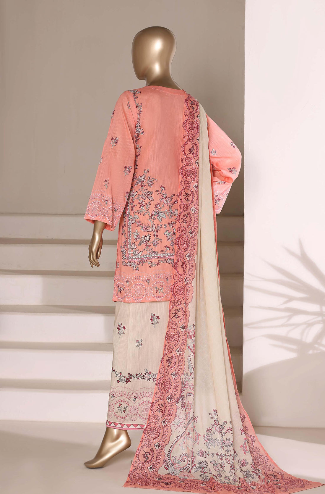 Sadabahar Lawn Printed Short Length Vol-01 3Piece Stitched Collection 2026 D#-06